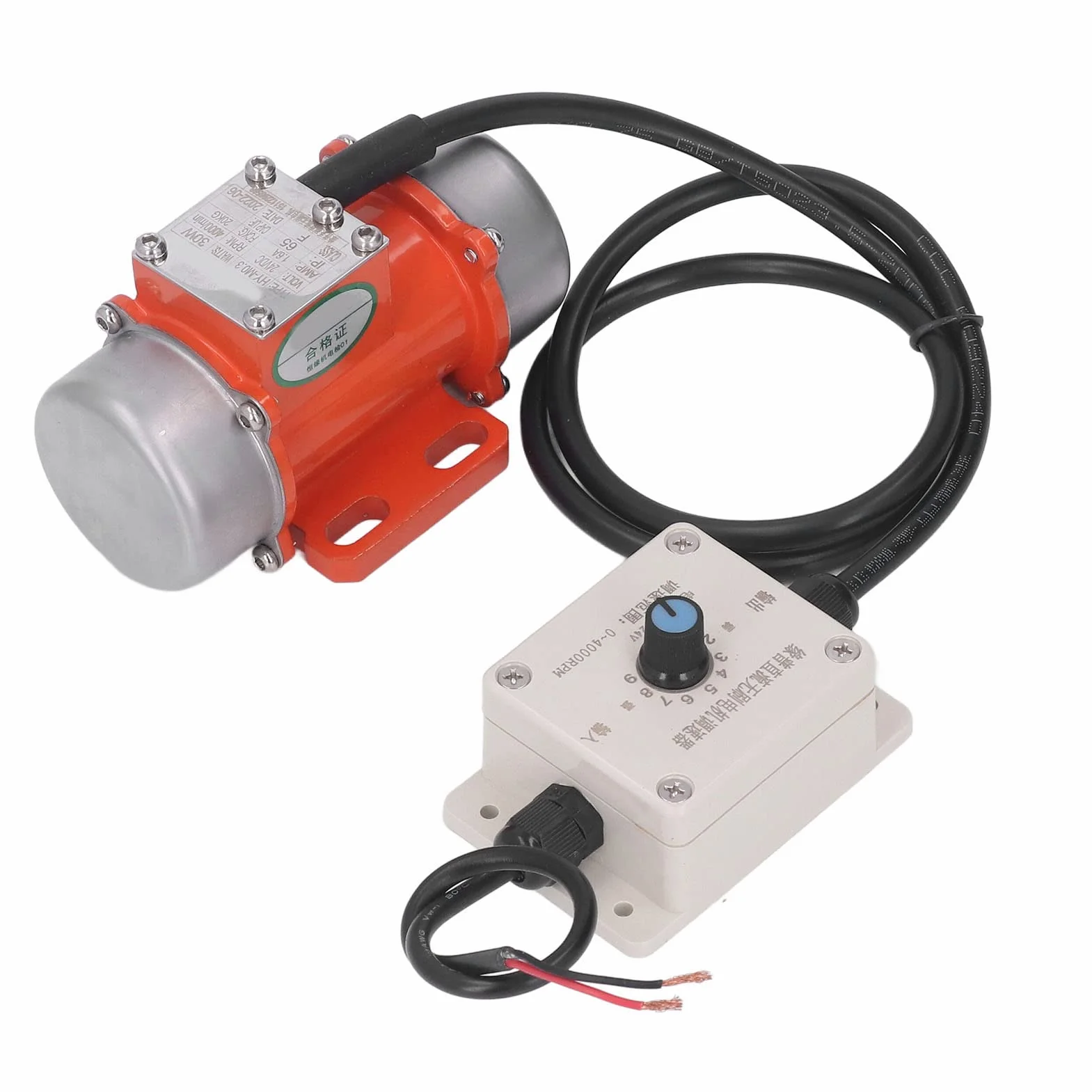 Silnik Wibracyjny DC 12V Bezszczotkowy 30W 4000 Obr./min Wibrator do Betonu