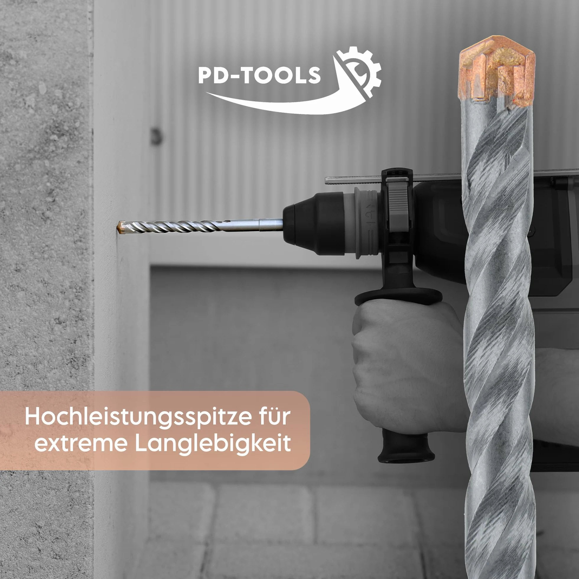 SDS Plus wiertło Quattro Ø 10 x 160 mm do betonu, żelbetonu, kamienia i muru
