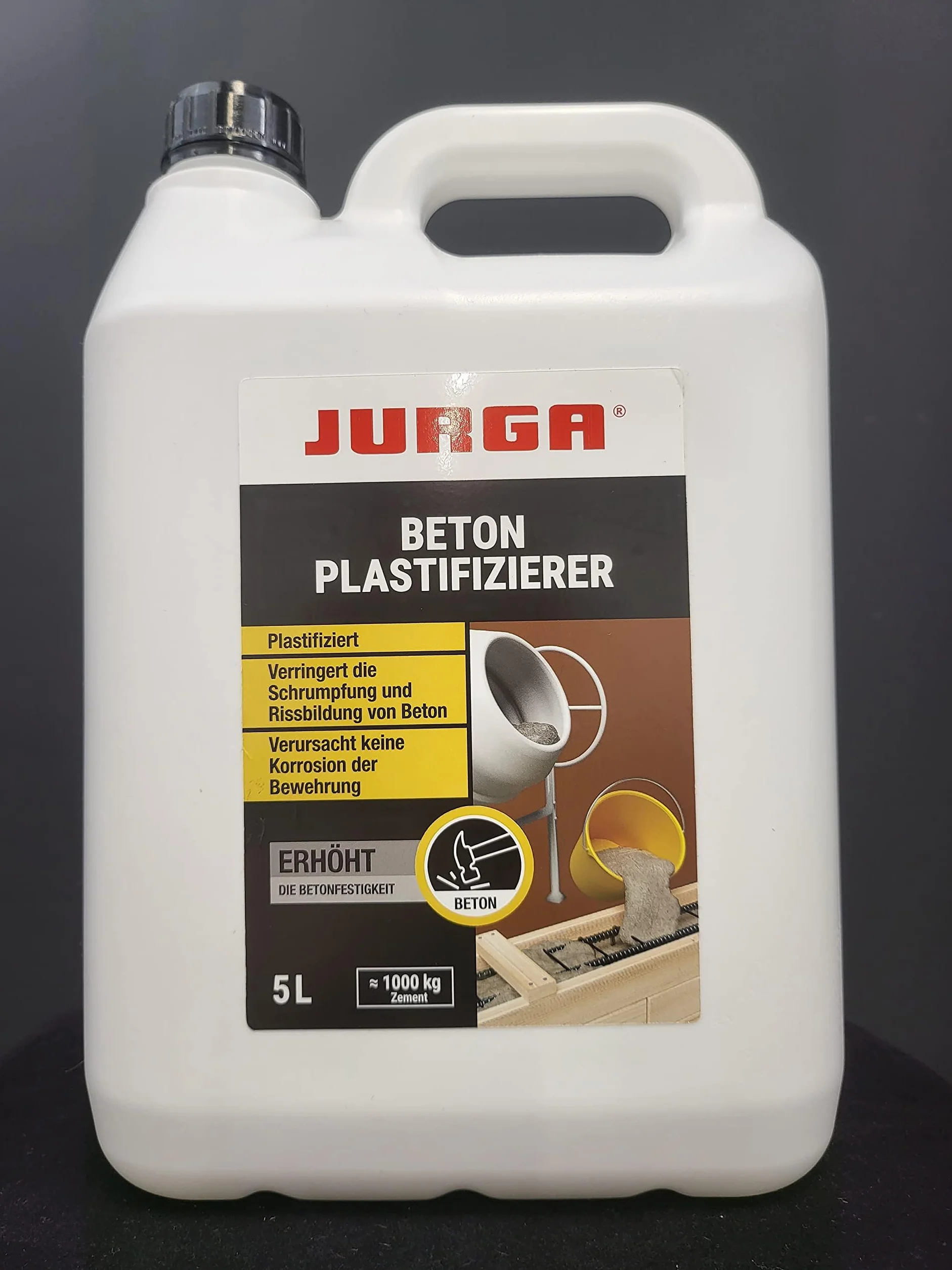 JURGA Plastyfikator do betonu Betonmix 5 l dodatek uplastyczniacz