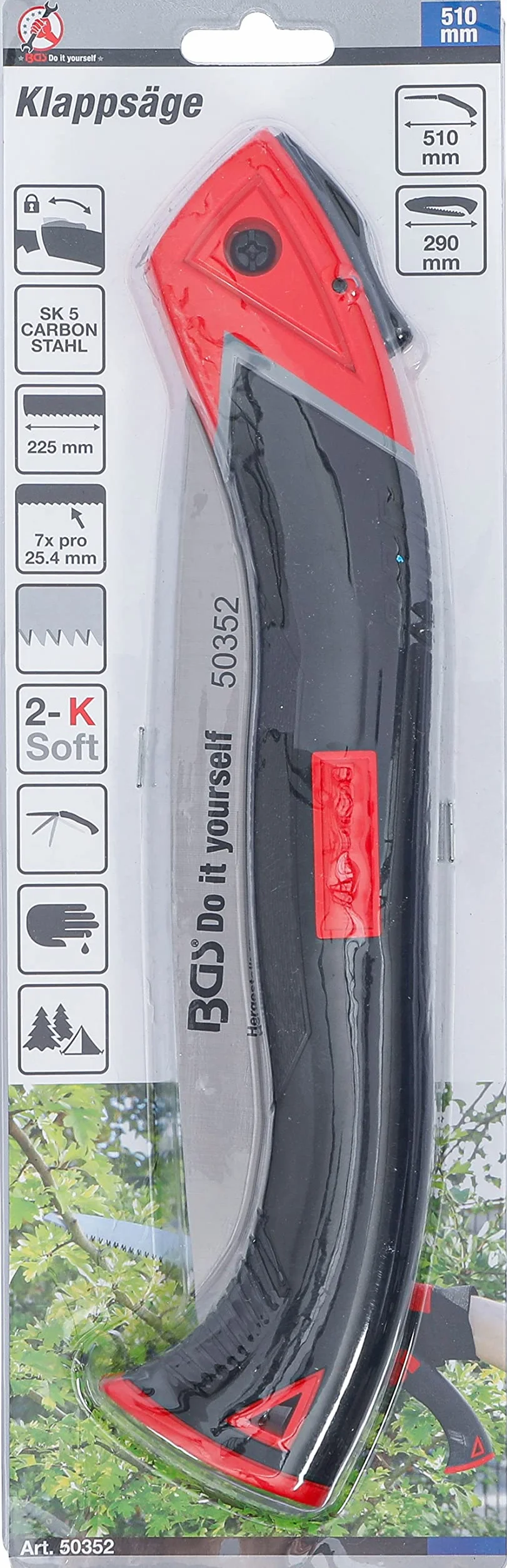 BGS 50352 Piła składana 225 mm