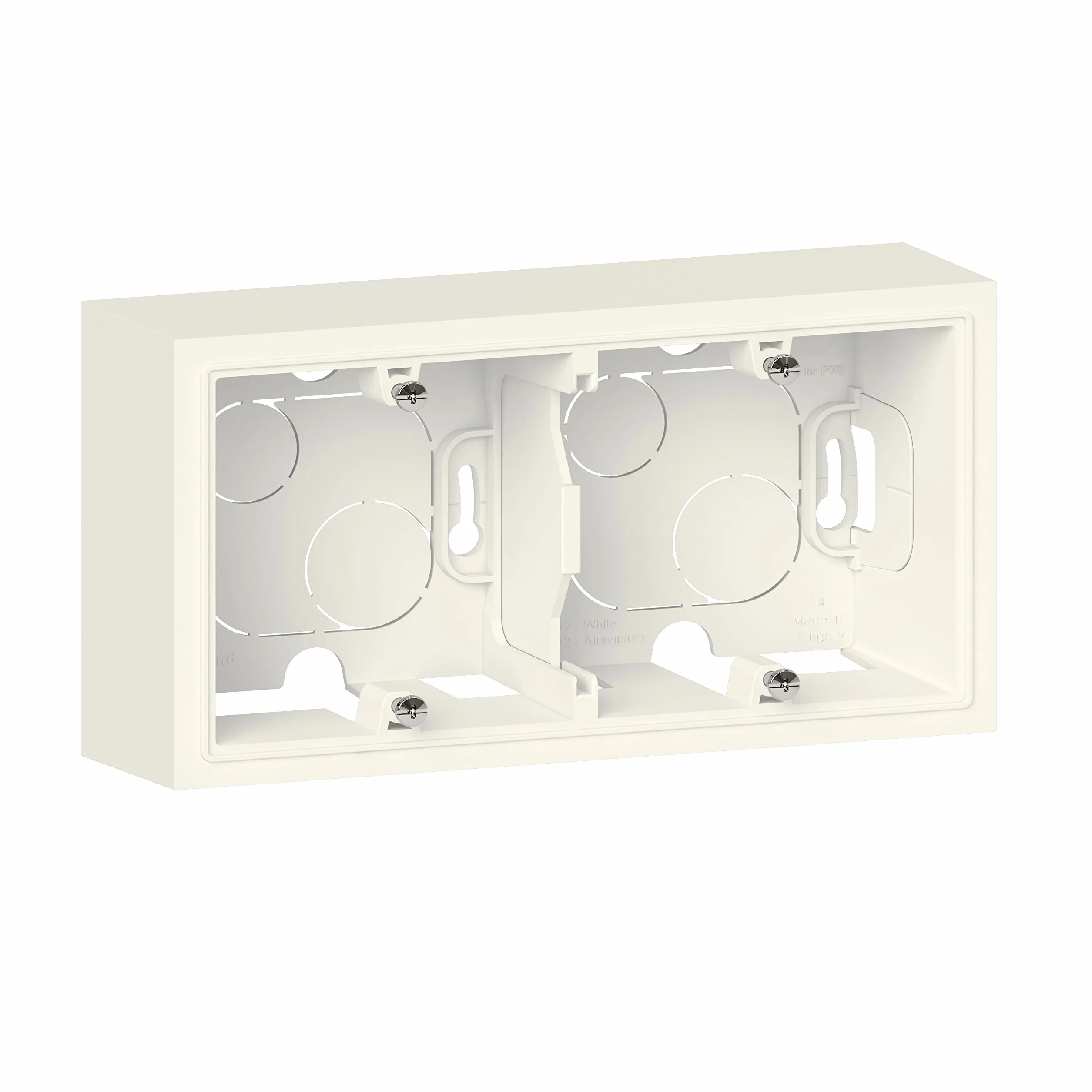 Legrand LEG95293 ramka podwójna biała 2P BLC dooxie