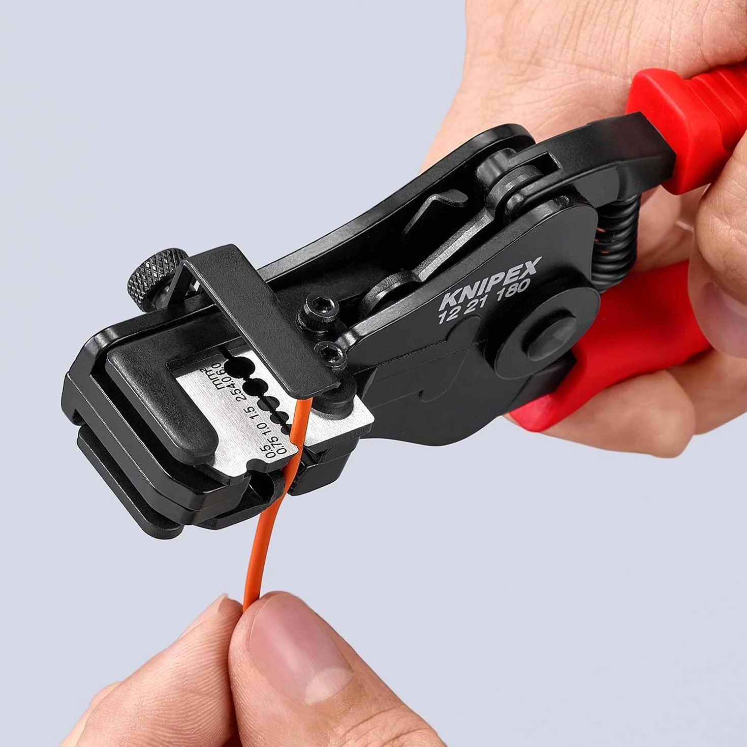 KNIPEX Szczypce do ściągania izolacji 180 mm 12 21 180