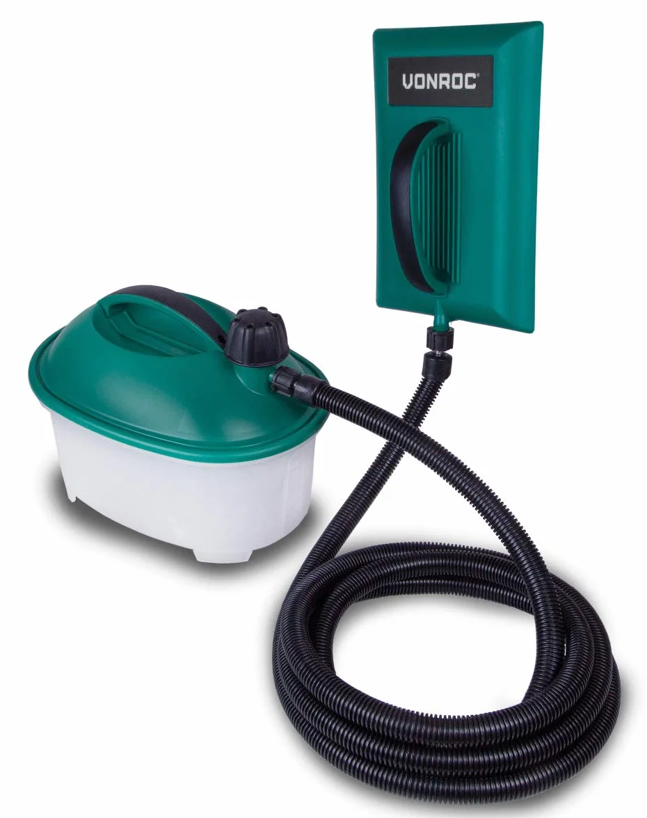 VONROC Zmywacz do tapet parowych 2000 W 75 minut 3,5 m wąż 3,5 l zbiornik