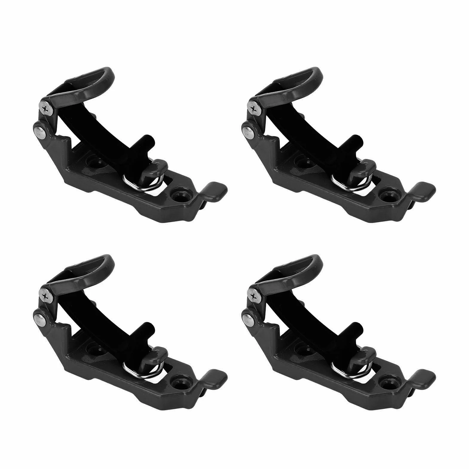 Yinhing Mocowanie do łopat Stojak na Dachowe Metalowy Gumowy Wspornik Montażowy (BLACK)