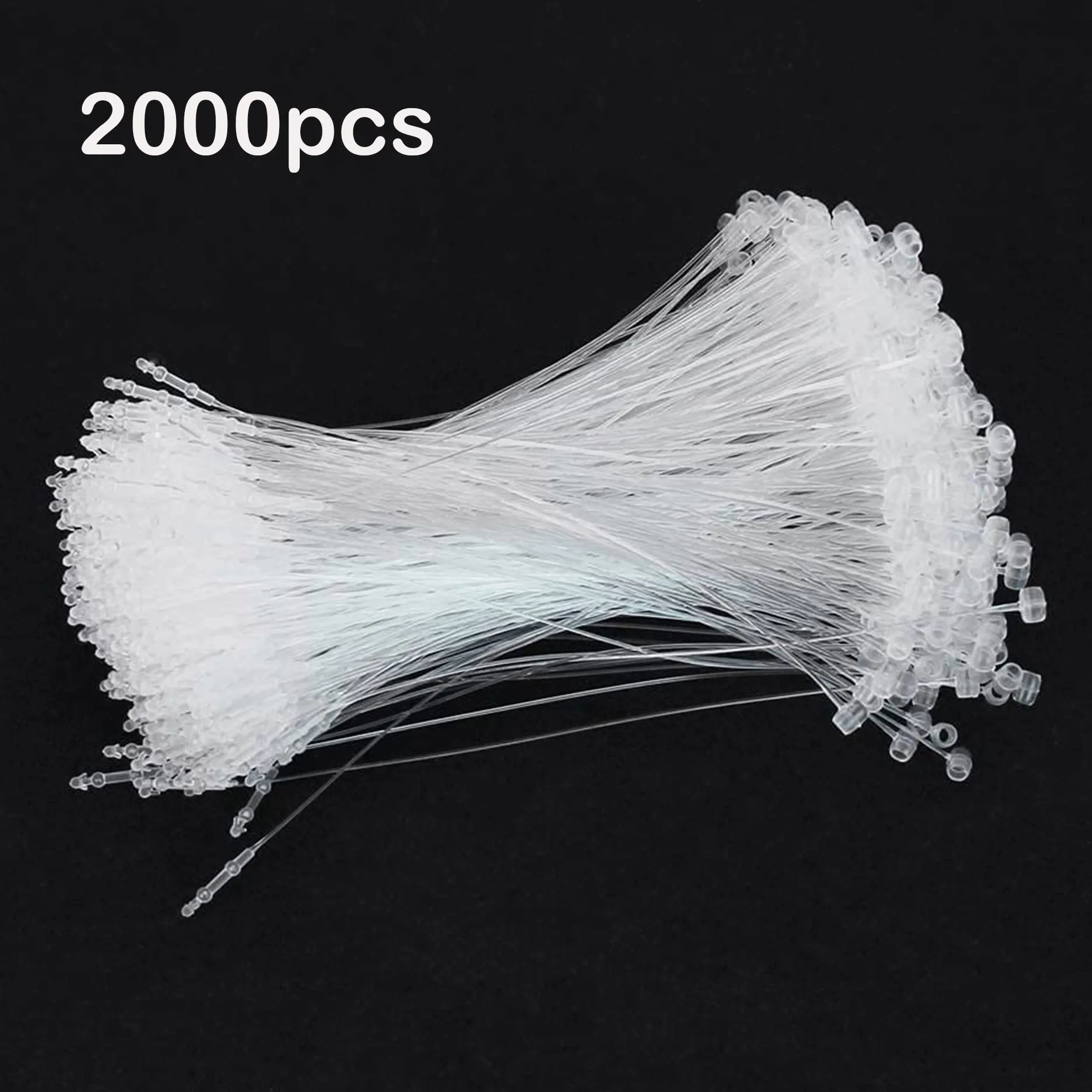 Nici do zawieszania etykiet plastikowe zapięcia metki cenowe sznurki do etykiet 2000 sztuk