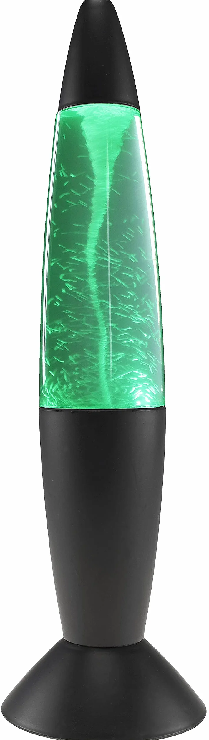 ChiliTec Tornado lampa dekoracyjna LED stołowa 37 cm RGB zmiana kolorów USB 5 V baterie czarna