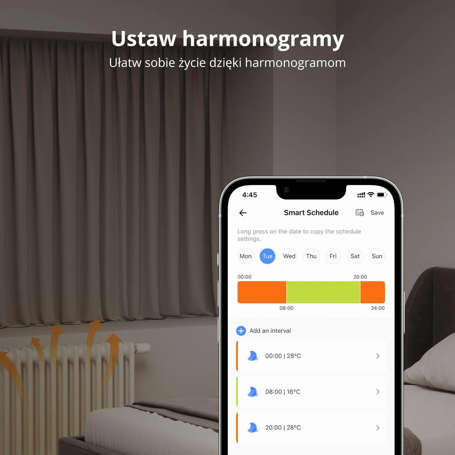 SONOFF Zigbee Inteligentna głowica termostatyczna do zaworu grzejnika 1 szt. Regulator temperatury, wyświetlacz LED