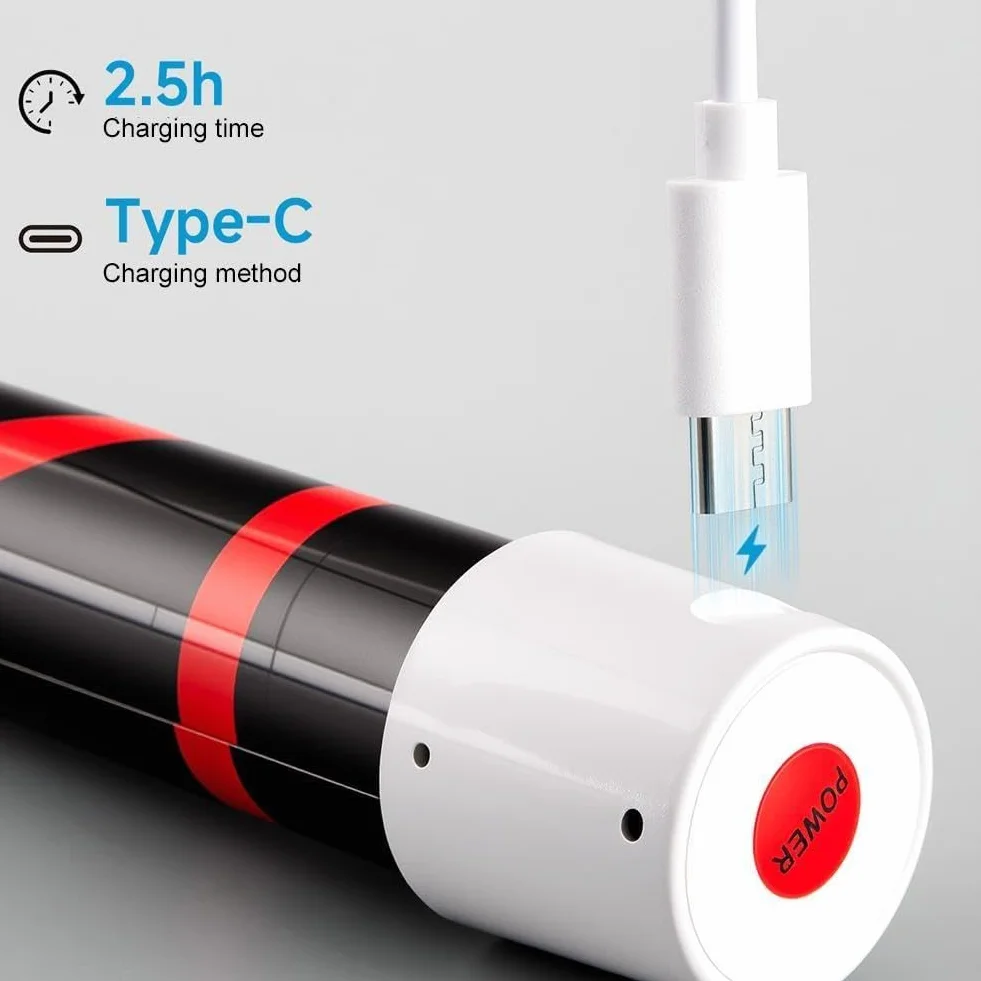 Elastyczna latarka LED Stick ładowalna lampa robocza z magnetyczną podstawą