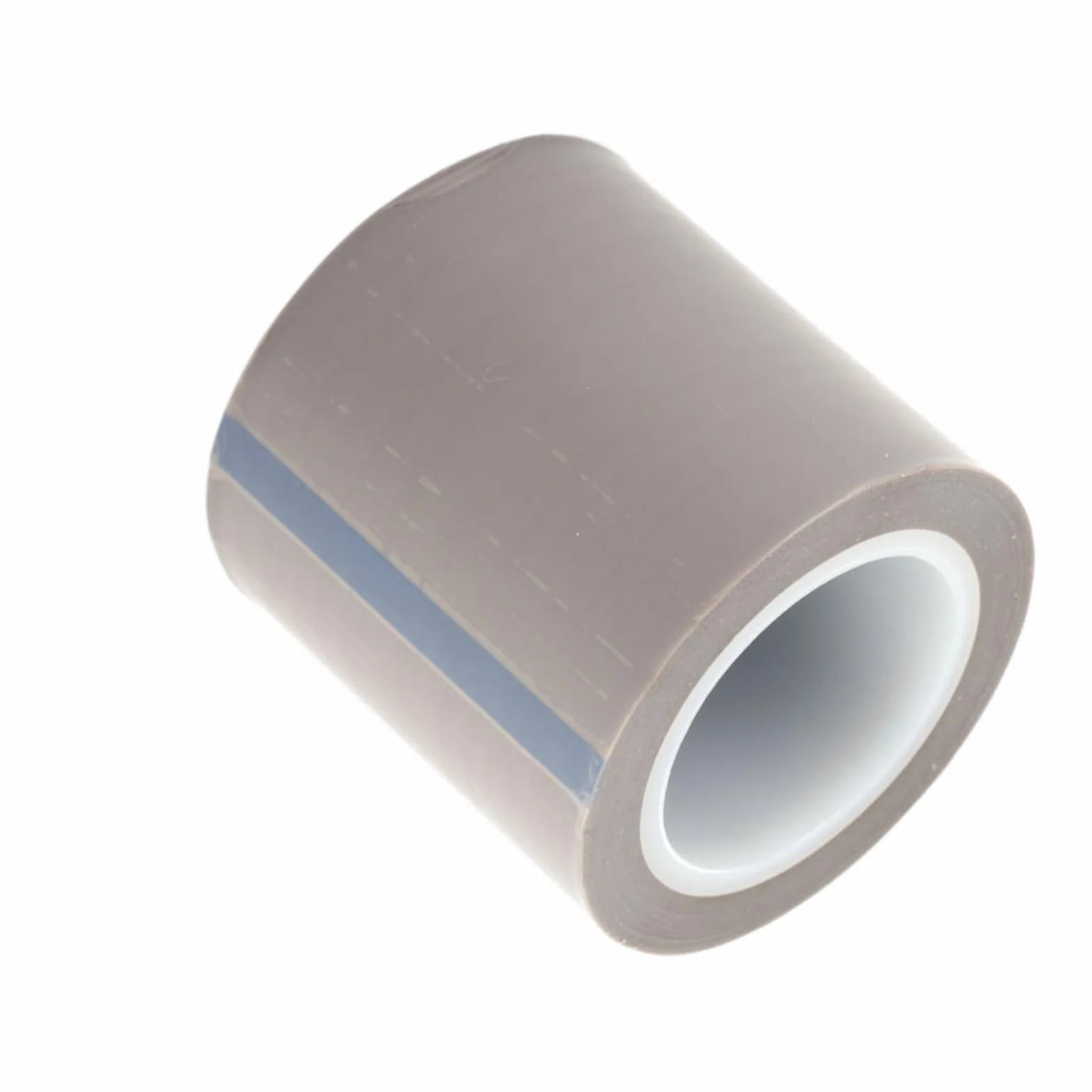 Taśma Klejąca z Włókna Szklanego i PTFE, Szara 0,08 mm x 50 mm x 10 m, Wysokotemperaturowa