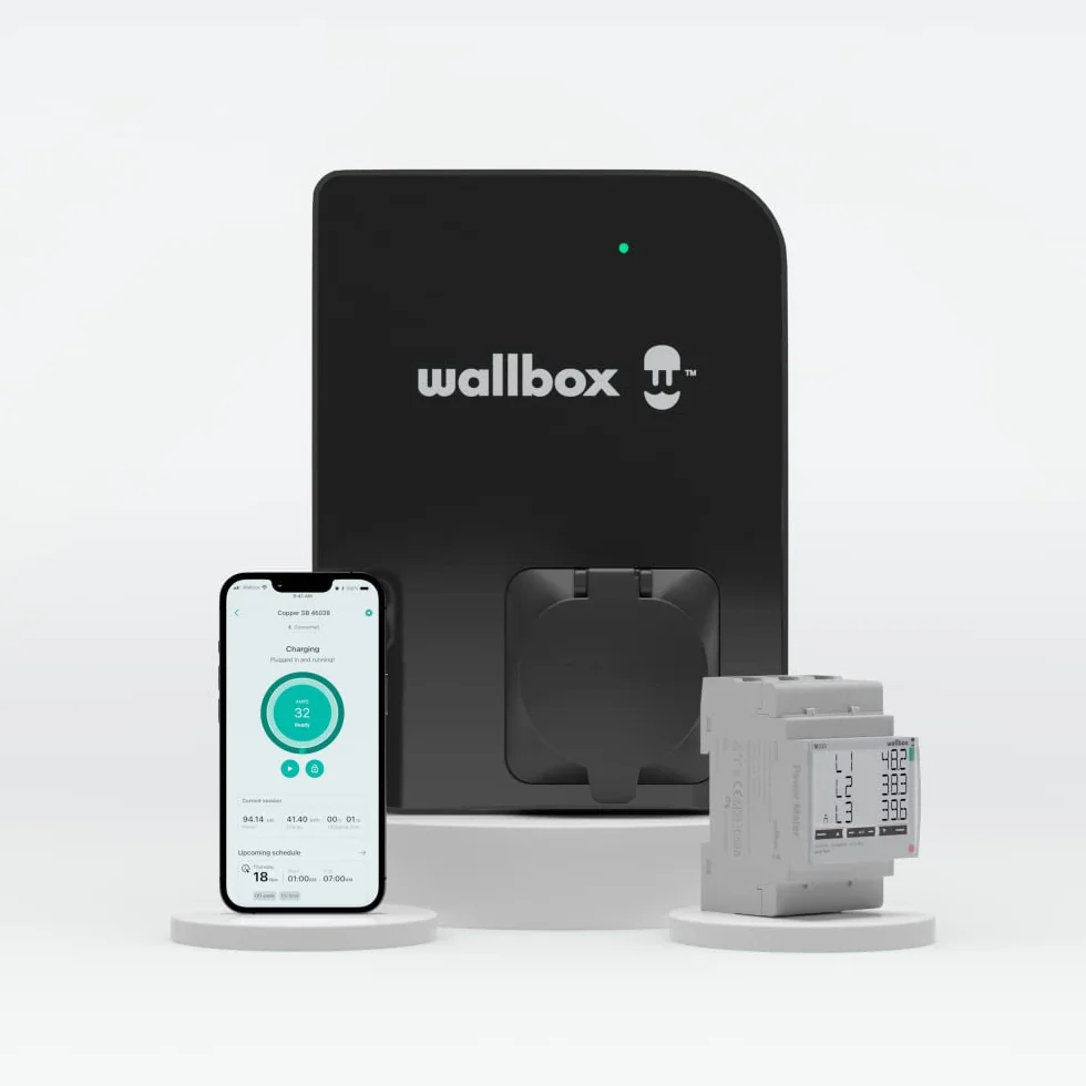 Wallbox Miernik mocy 3-fazowy, do 65 A, ECO Smart. Kompatybilny z Pulsar Max