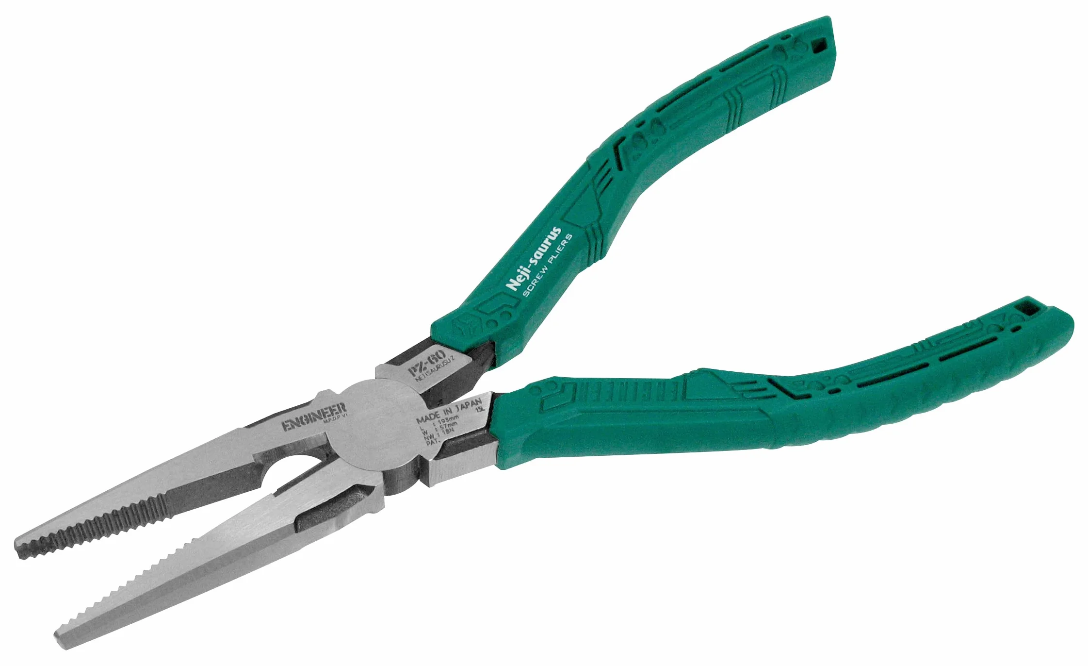 Szczypce do usuwania śrub ENGINEER PZ-60 Neji-Saurus, srebrny, Φ2~5,5 mm