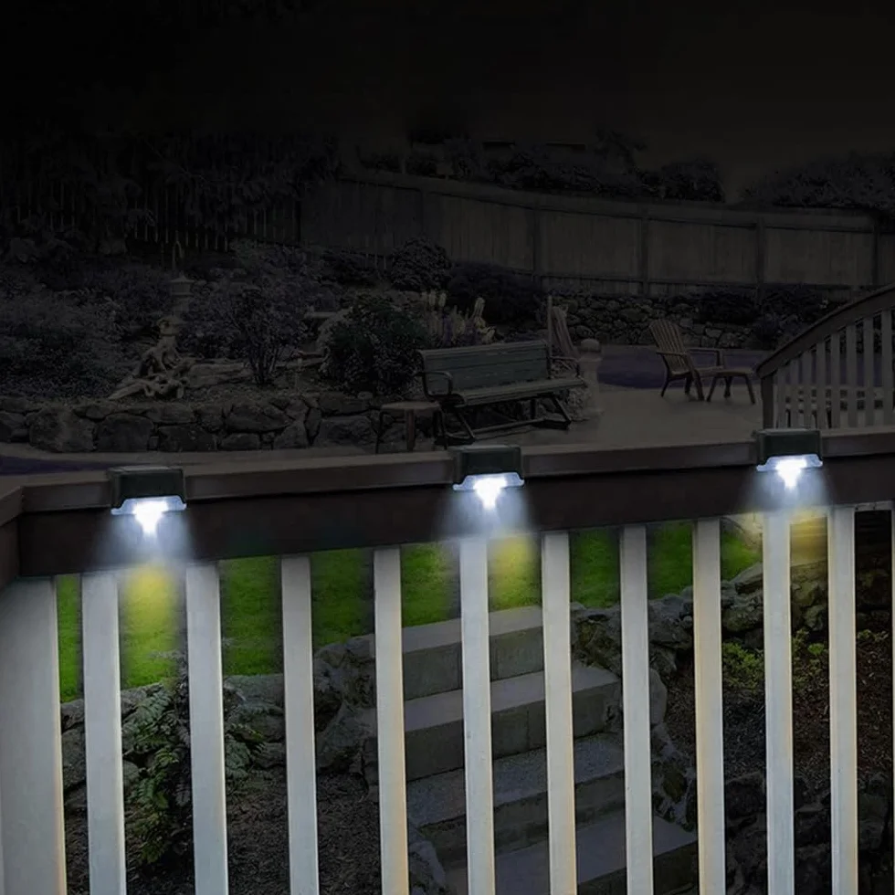 Lampa schodowa tarasowa LED Maclean IP44 4000K Ni-MH 100 mAh 80x45x45mm czujnik zmierzchu MCE319