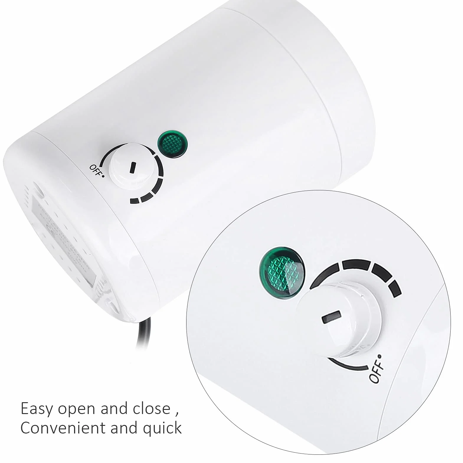 Mini Wax Warmer - Woskowa Maszyna do Depilacji, Profesjonalna Depilacja Unisex Wosk Parafinowy do Brazylijskiego Zestawu do Woskowania Brwi i Nóg dla Kobiet i Mężczyzn(EU Plug 220V)