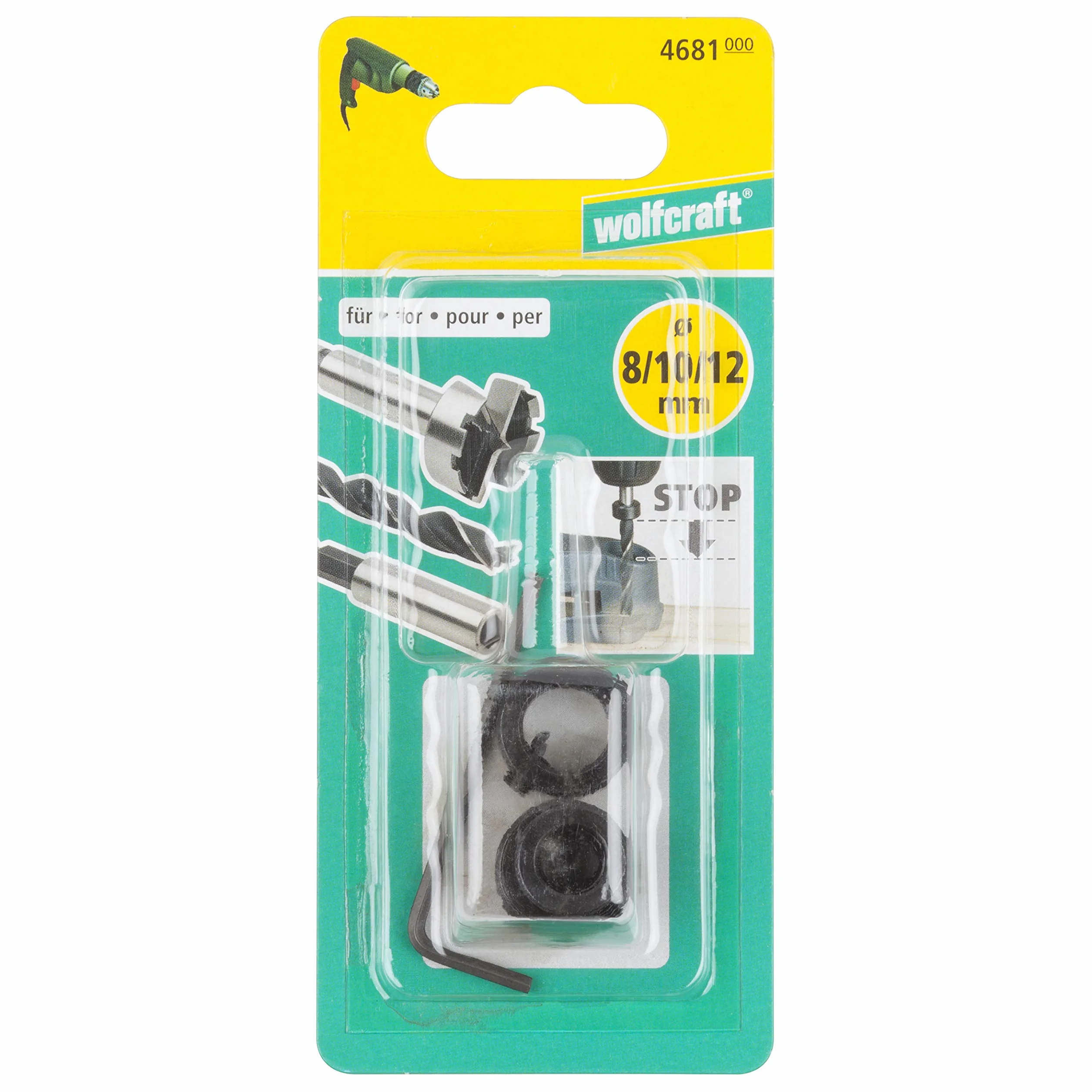 Wolfcraft 4681000 ogranicznik głębokości