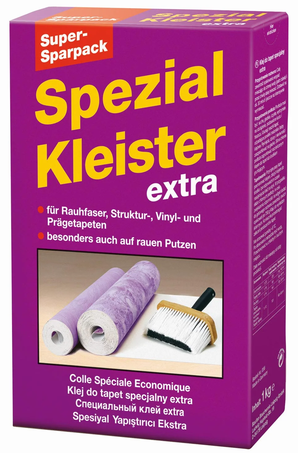 Baufan Ekstra specjalny klej ekonomiczny, przezroczysty, 1 kg