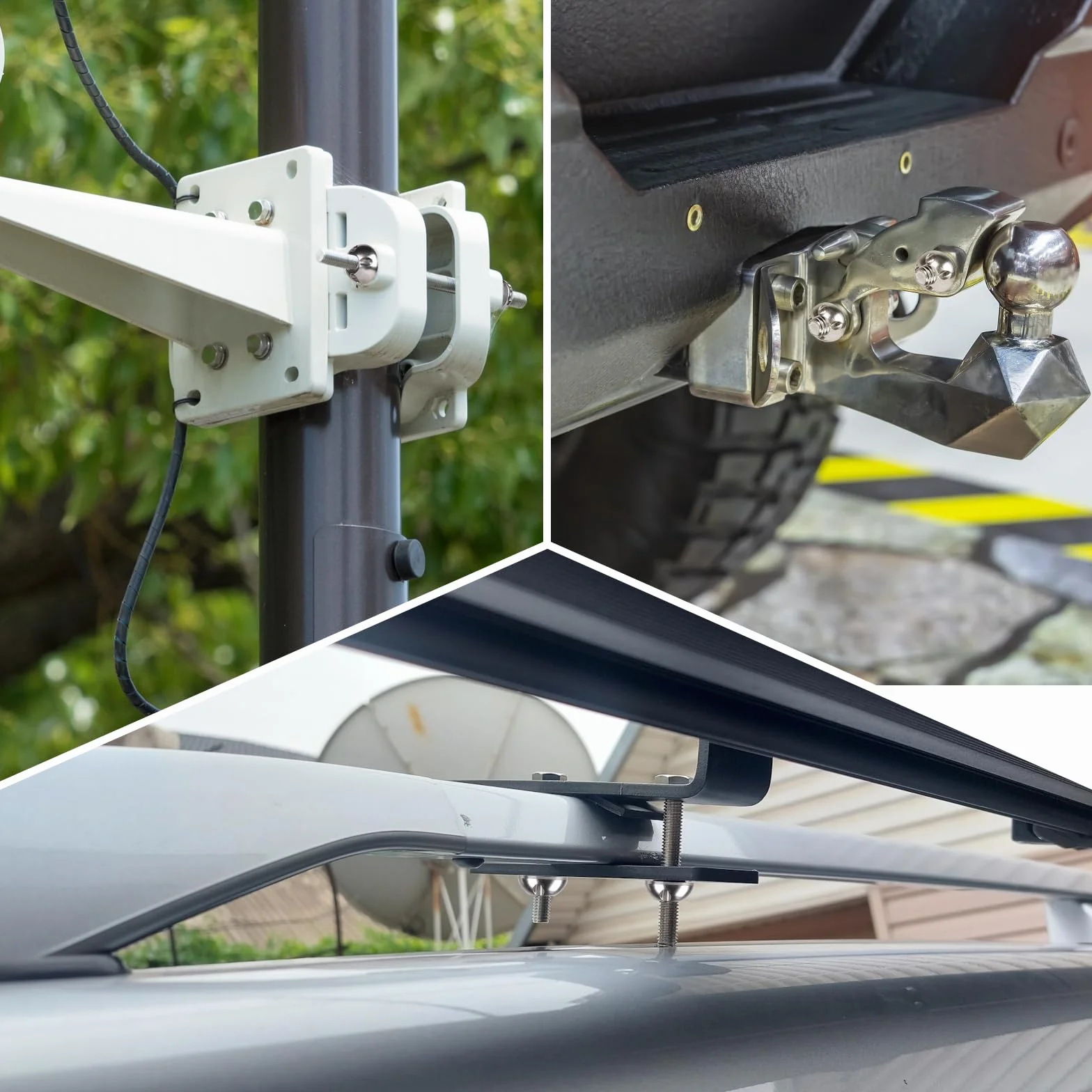 EFUTURETIME 8 x nakrętki przeciwkradzieżowe M8 x 1,25 mm Ochrona przed kradzieżą 4-otworowa nakrętka bezpieczeństwa ze stali nierdzewnej 303 z 1 nakrętką