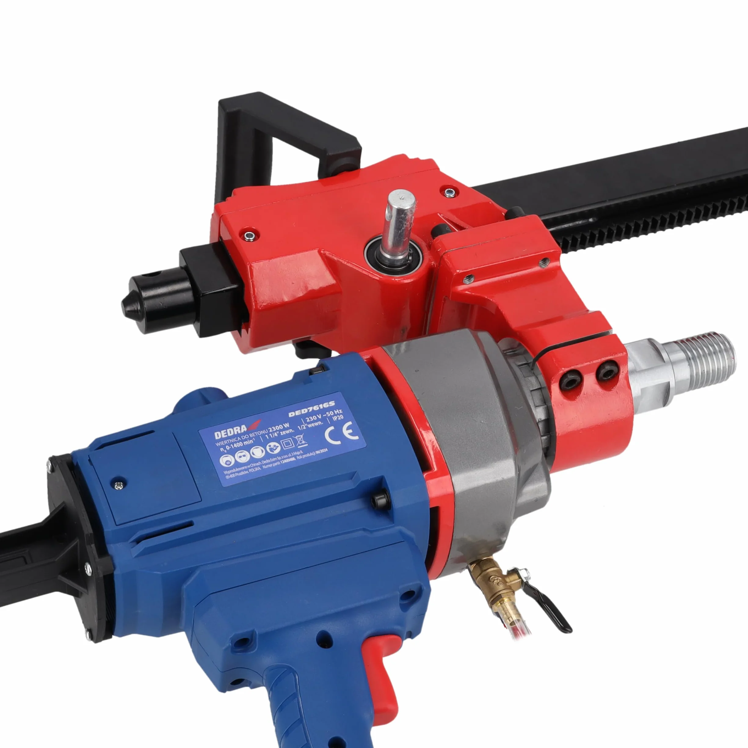 DEDRA DED7616S Wiertarka do betonu ze stojakiem 2300 W 205 mm