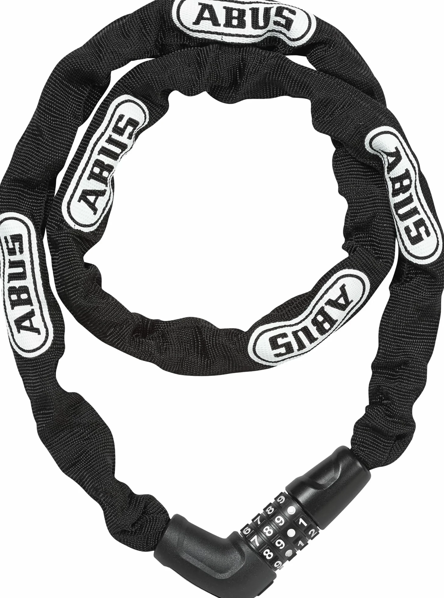 Zamek łańcuchowy ABUS Steel-O-Chain 5805C z szyfrem, stalowy 5 mm, poziom bezpieczeństwa 4