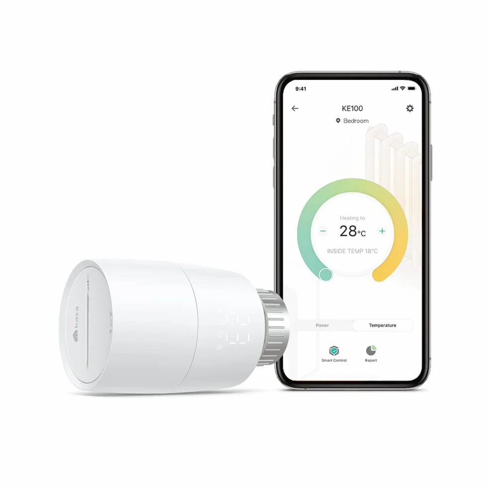 TP-Link KE100 KIT Zestaw startowy inteligentnej głowicy termostatycznej Kasa Smart
