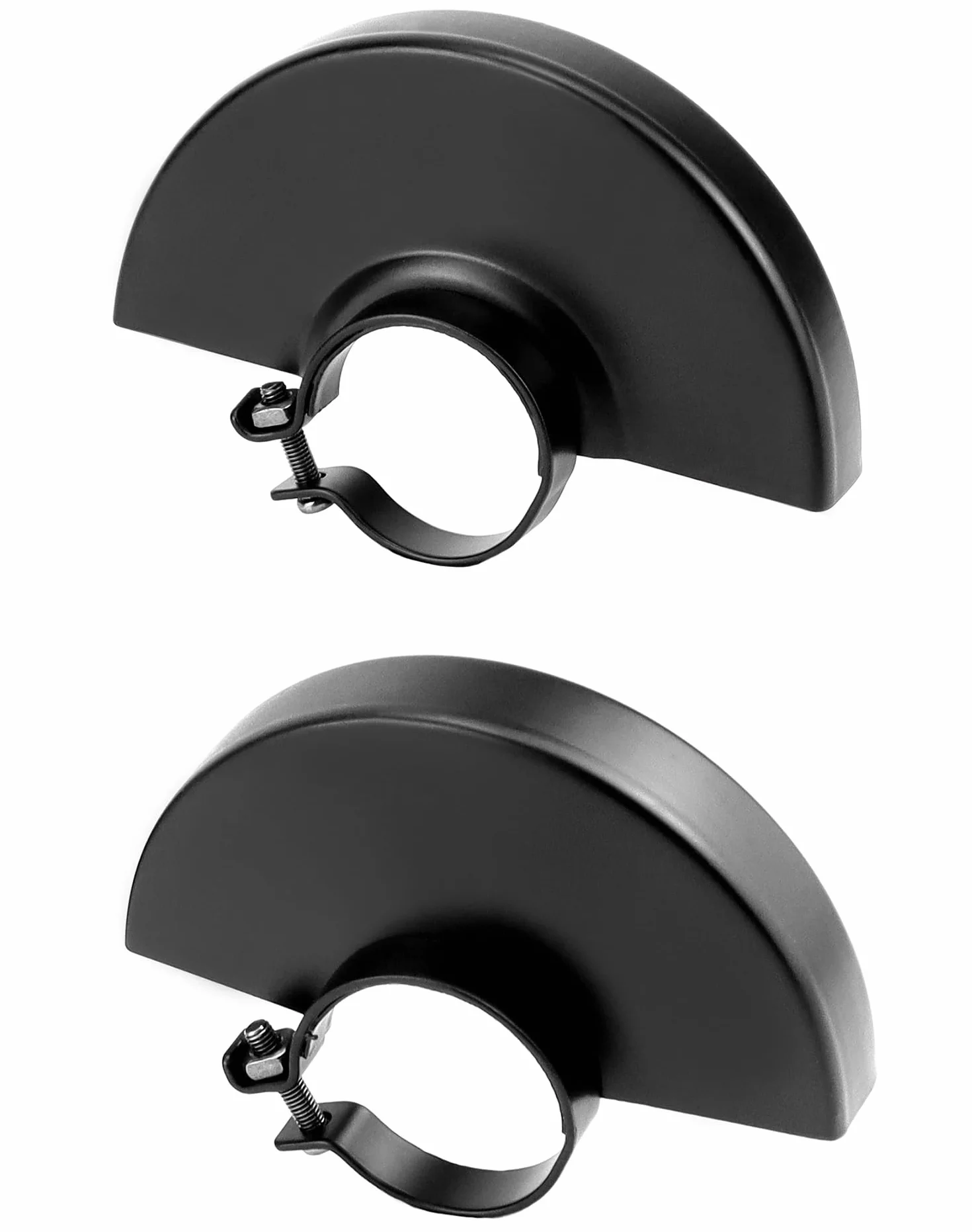 QWORK osłona szlifierki kątowej 125 115 mm otwór wewnętrzny 42 mm czarna