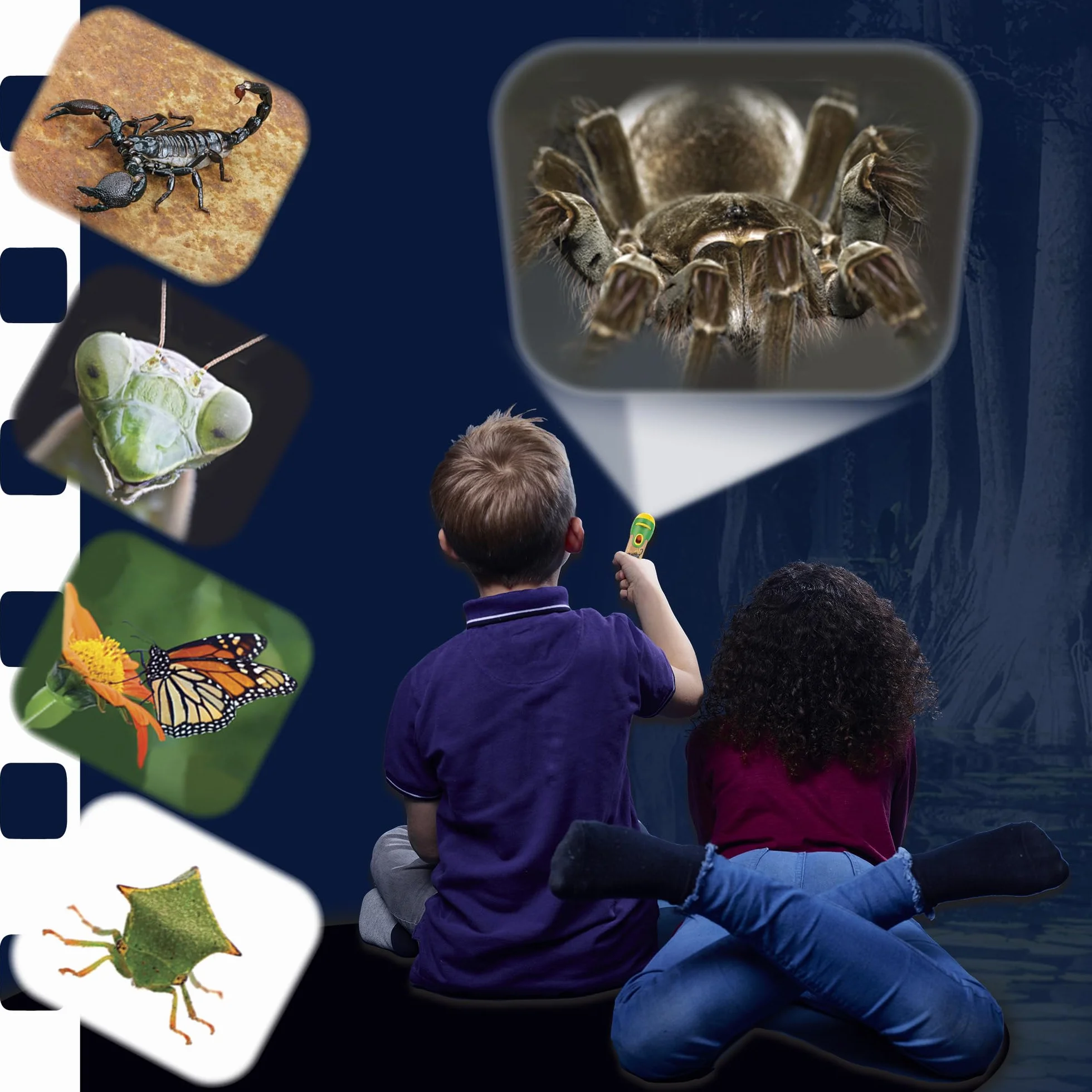 Natural History Museum Creepy Crawly Torch and Projector