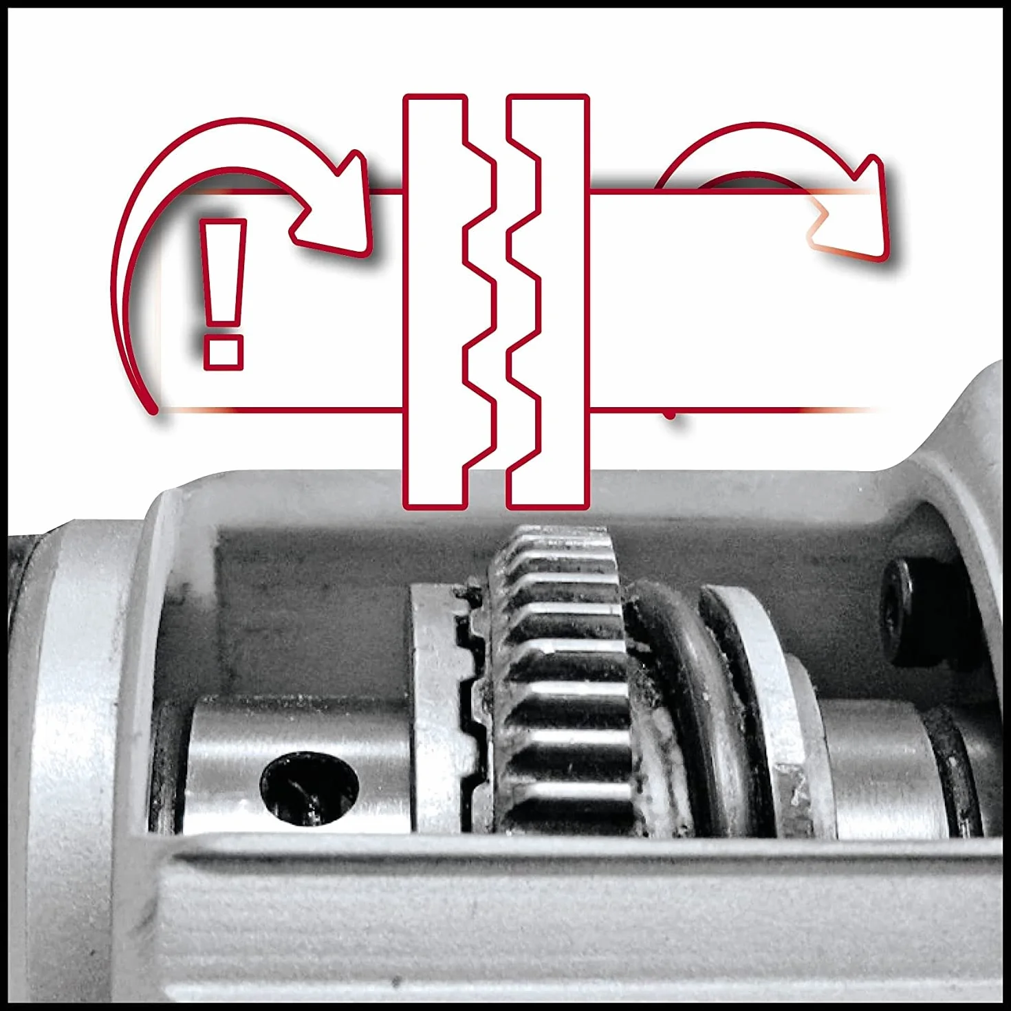 Einhell Młot udarowy TC-RH 1600 1600 W 4-funkcyjny SDS-Plus 4 J w kuferku