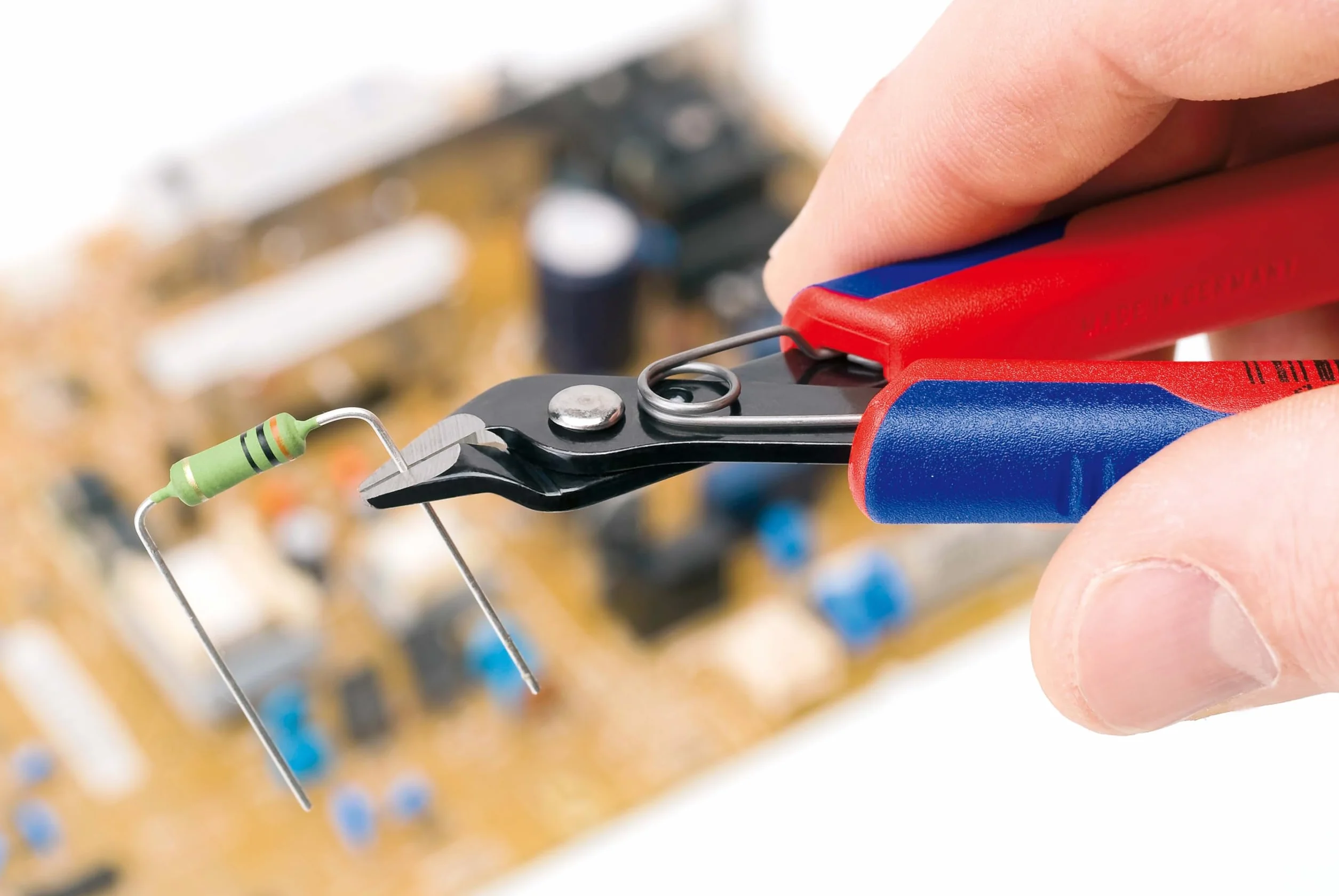 KNIPEX Electronic Super Knips z osłonkami wielokomponentowymi 125 mm