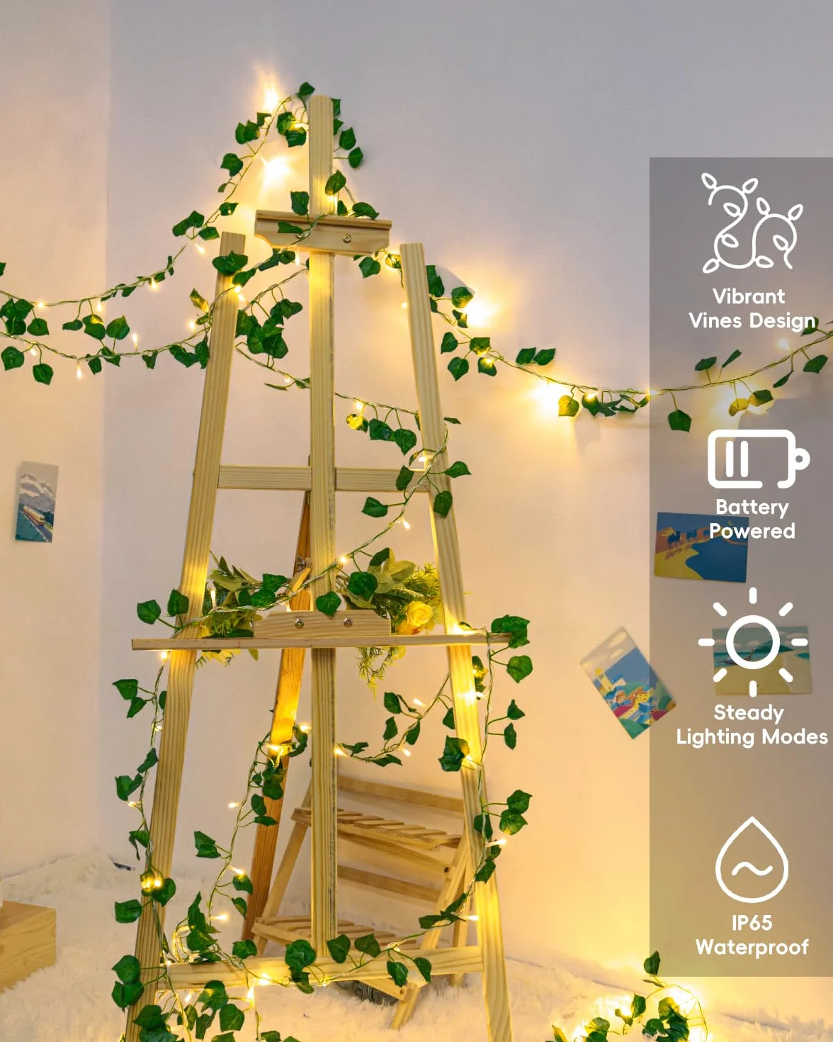 Dalugo Łańcuch świetlny z 20 diodami LED, 2 m