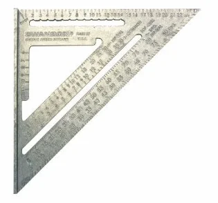 Swanson EU202 metryczna prędkość kwadratowa 25 cm szary