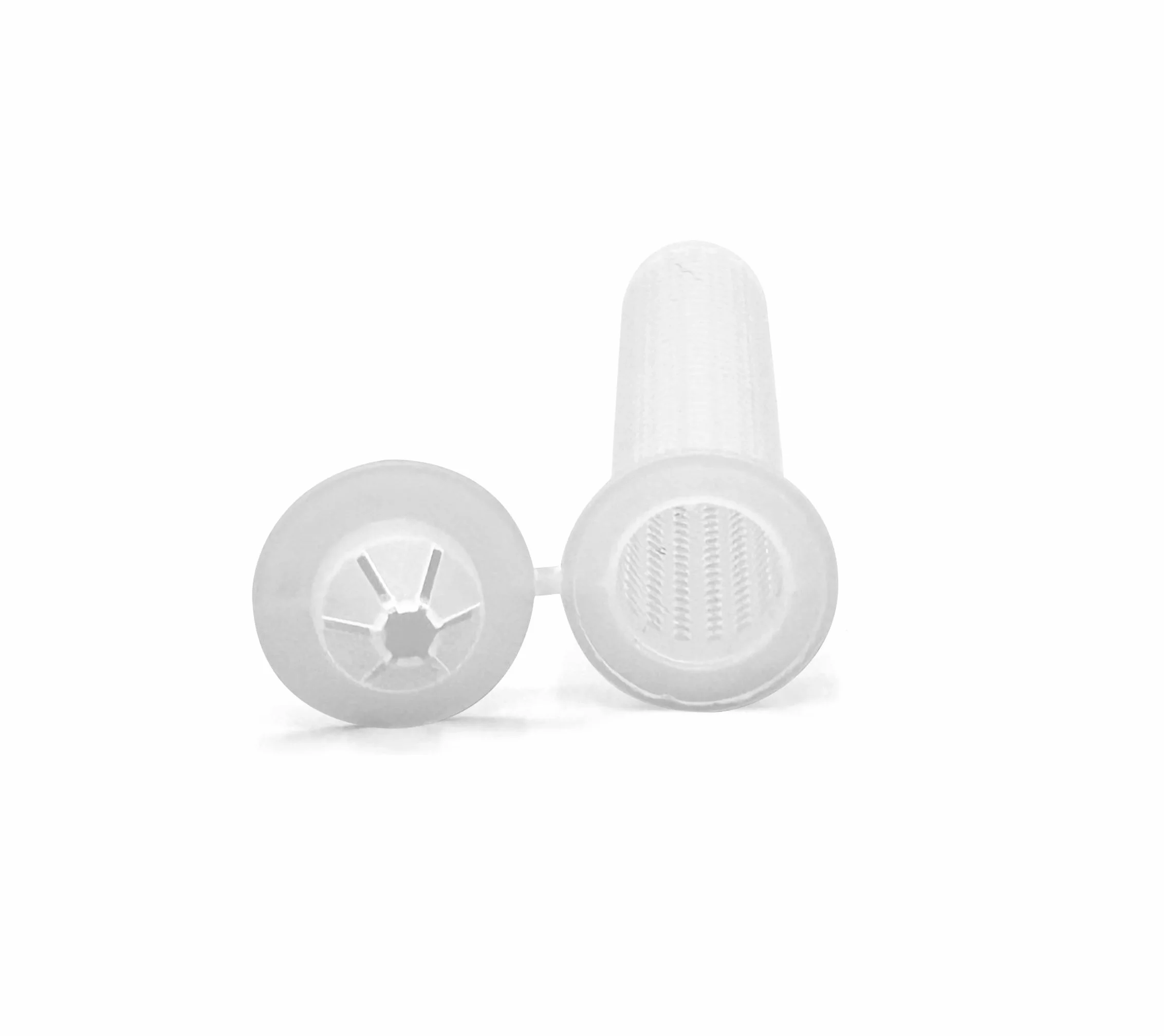 Nylonowe sito do mocowania kotwiczenia chemicznego na cegły/pustym betonie. Wymiary: 12 x 80 mm dla pręta gwintowanego M6 / M8 (8 sztuk)