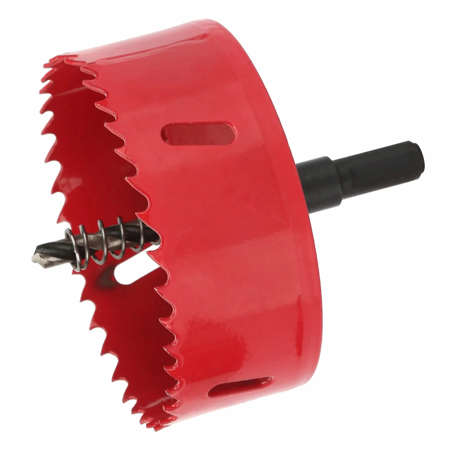 Otwornica do metalu 90 mm z wiertłem centrującym do płyt gipsowo-kartonowych, aluminium