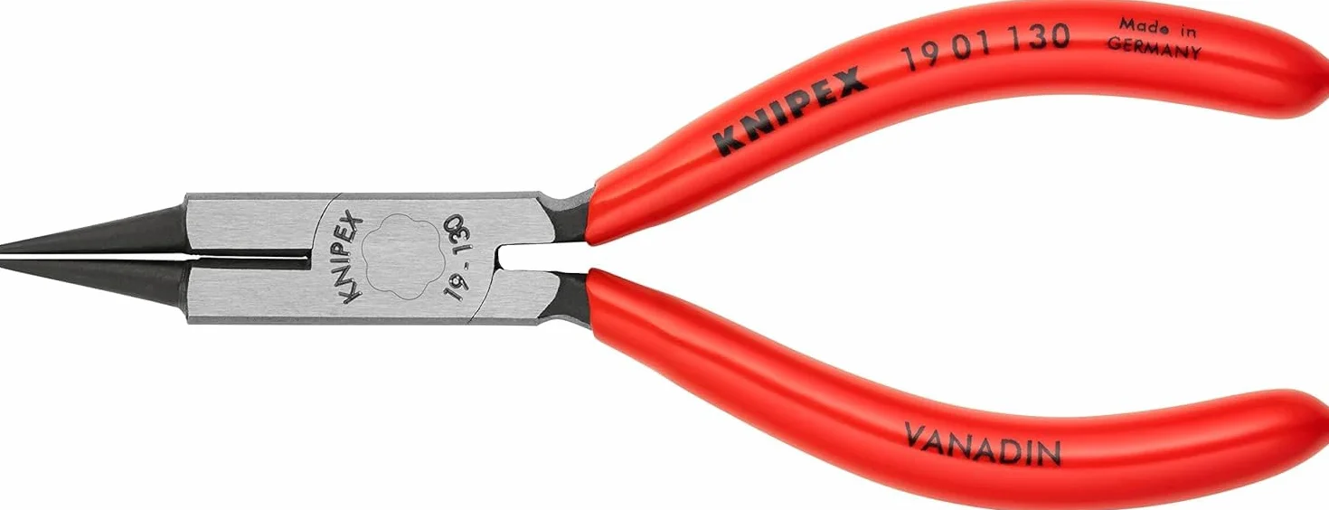 KNIPEX Szczypce tnące okrągłe 130 mm, powlekane, z tworzywa sztucznego