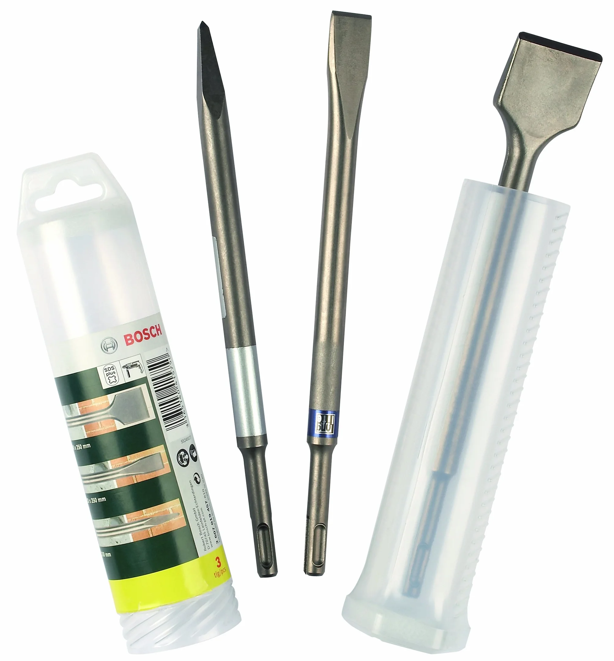 Bosch Dłuto Ø 250 mm 3 Elementy Srebrny