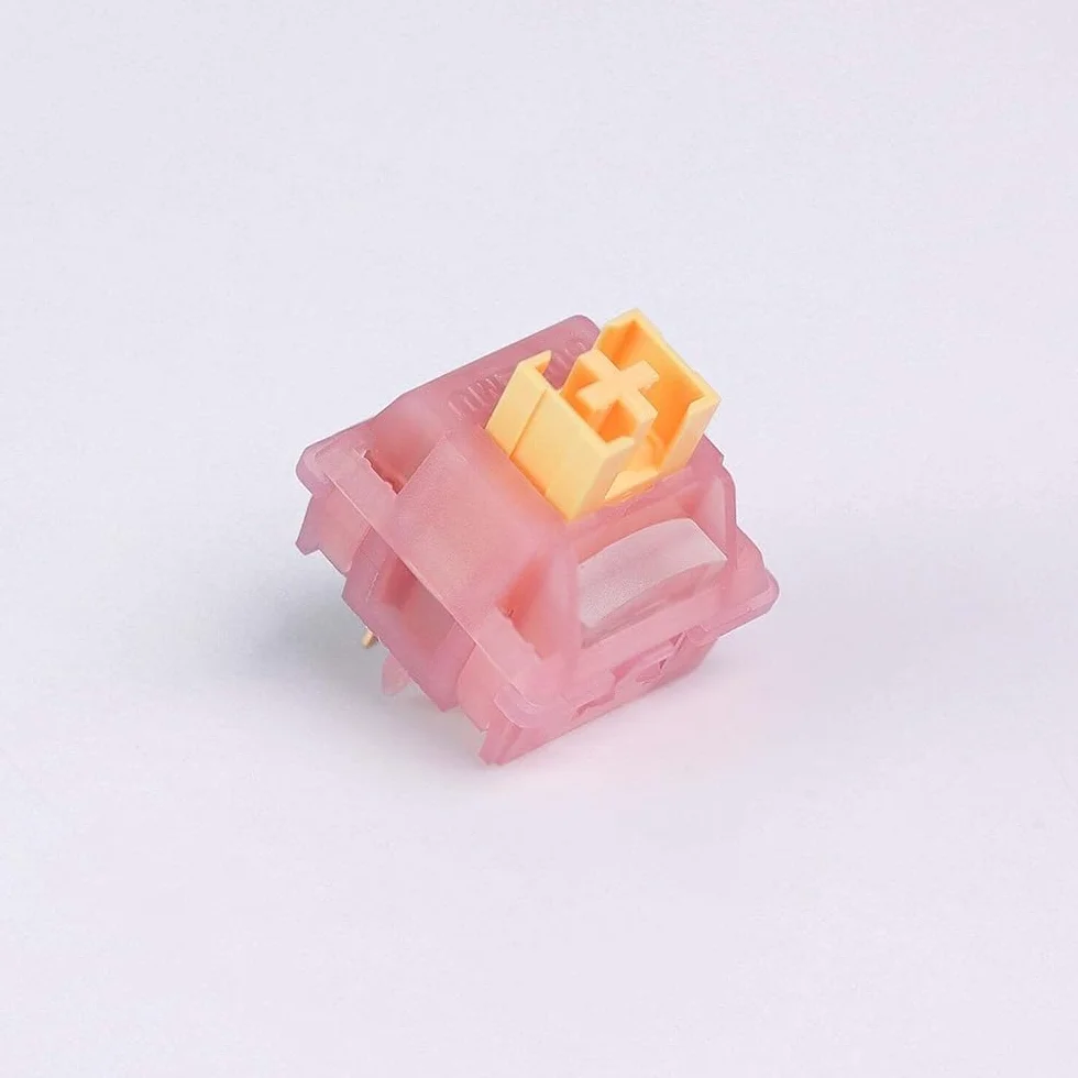Outemu Honey Peach V3 Silent Linear Pre-Lubed Switch 90PCS for Mechanical Keyboard