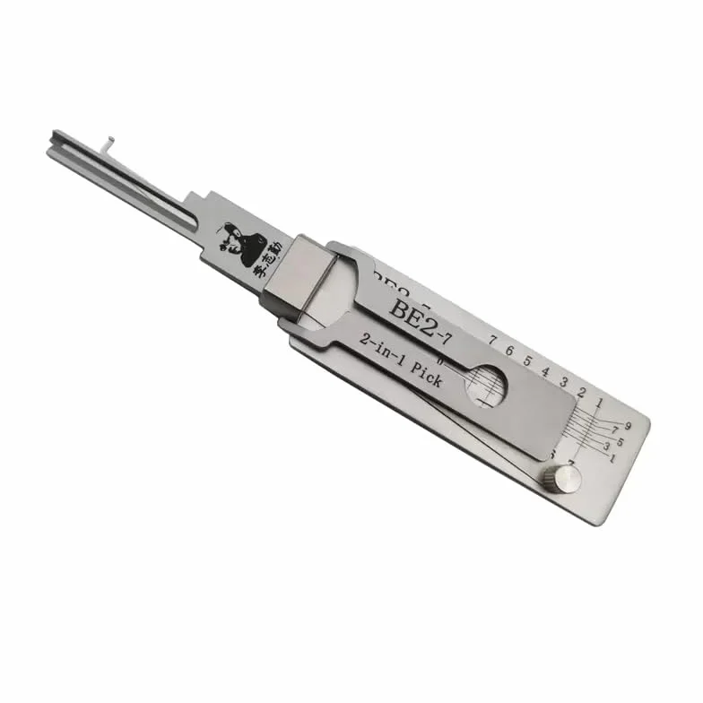 LiShi BE2-7 2 w 1 wytrych dekoder do drzwi domowych