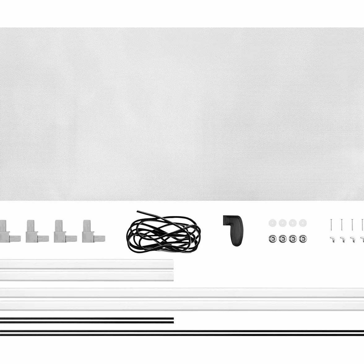 Schellenberg 50364 osłona szybu świetlnego aluminiowa rama 55 x 110 cm