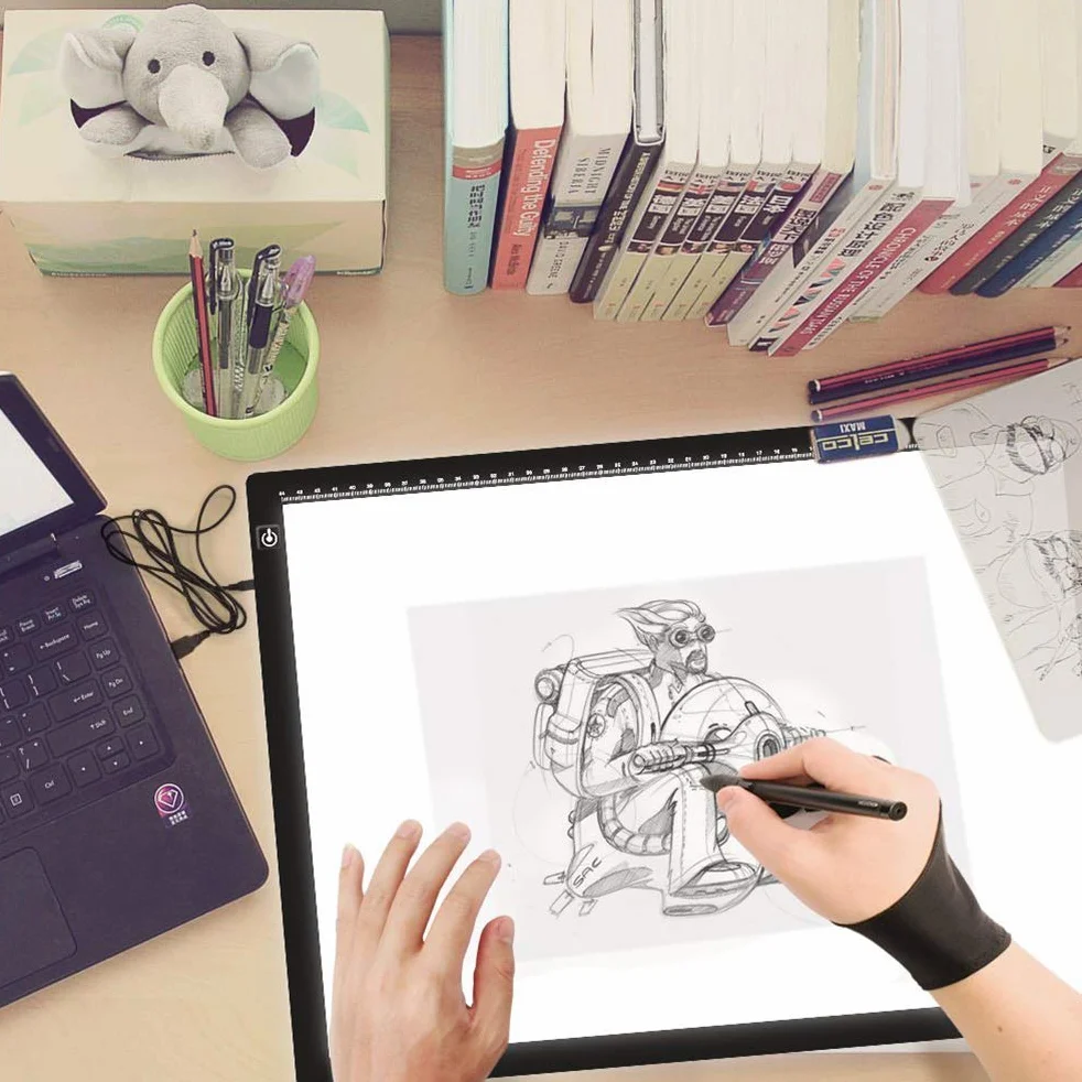 Rękawica do rysowania tabletu graficznego iPad ochrona powierzchni