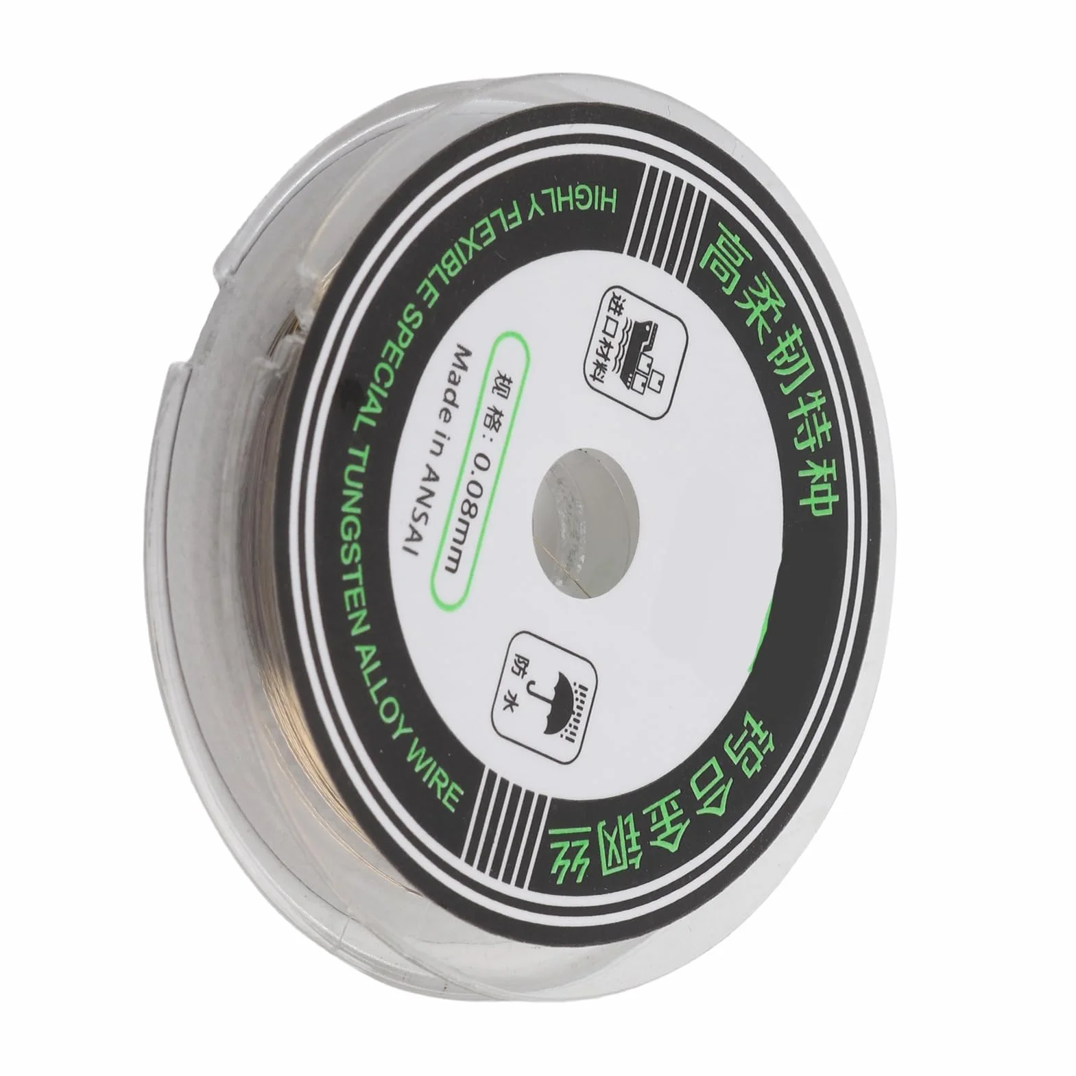 100 m drut tnący molibdenowy, separator ekranu LCD (0,08 mm x 100 m)