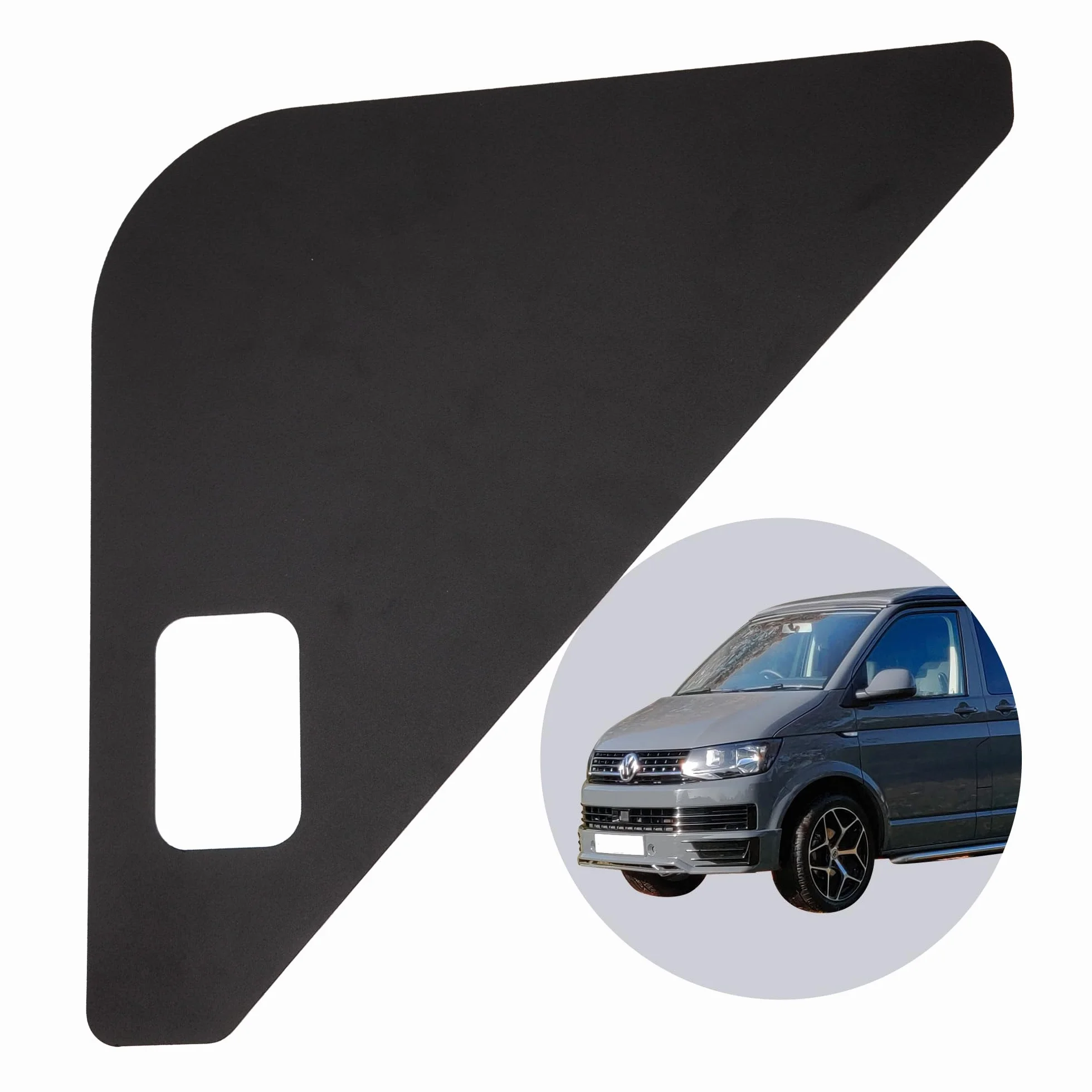 Półka czarna do namiotu dachowego VW T5 T6 T6.1 California regałowa