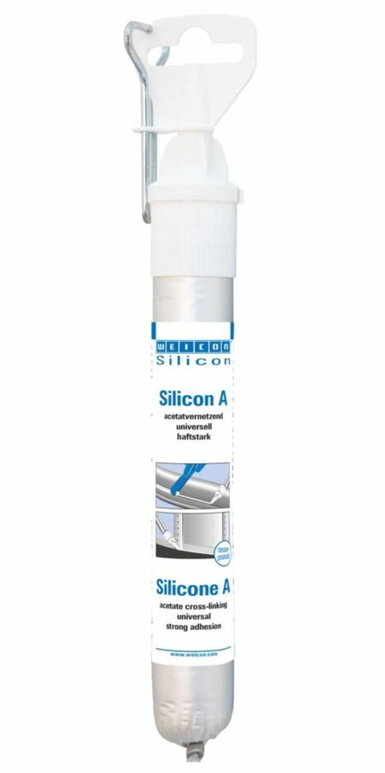 WEICON silikon A 85 ml przezroczysty elastyczny klej uniwersalny