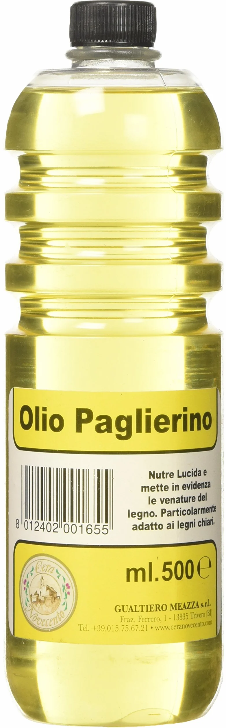 Novecento Wosk P159 olej 500 ml jasnożółty