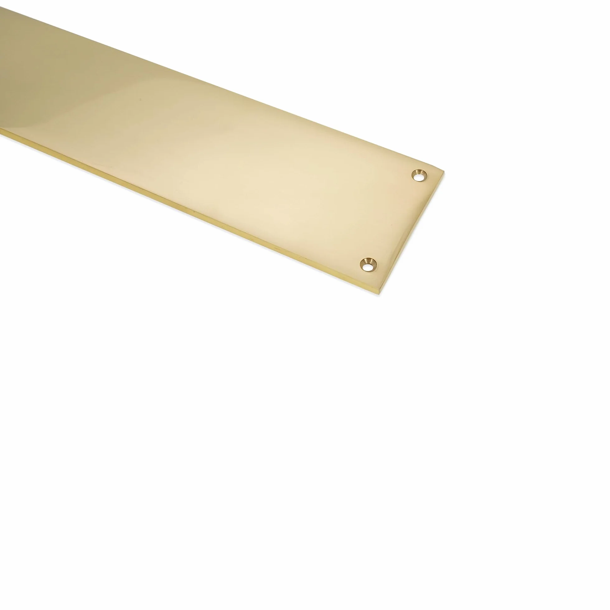 Infinity Decor Mosiężna płyta do pchania palców 280 x 65 mm