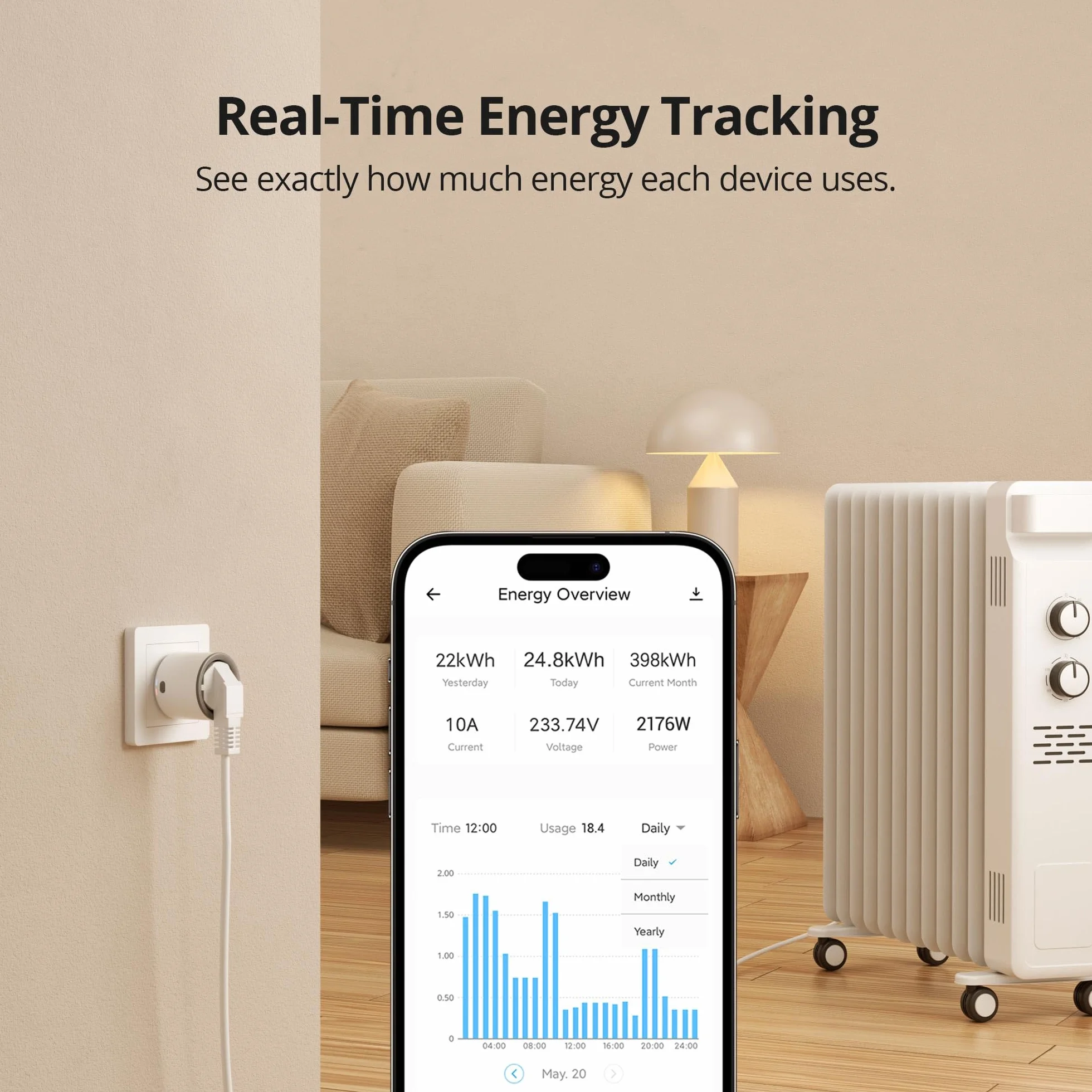 SONOFF S60ZBTPF Smart Plug Zigbee Remote Control Energy Monitoring Timer Overload Protection Repeater eWeLink