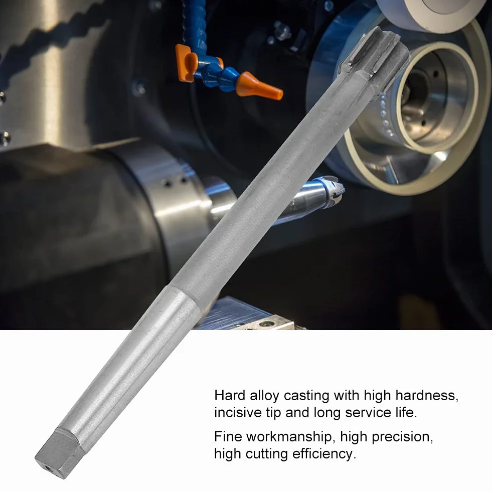Rozwiertak Węglikowy Nacinający Maszynowy z końcówką, Precyzyjny, Wysoka twardość (35H7)