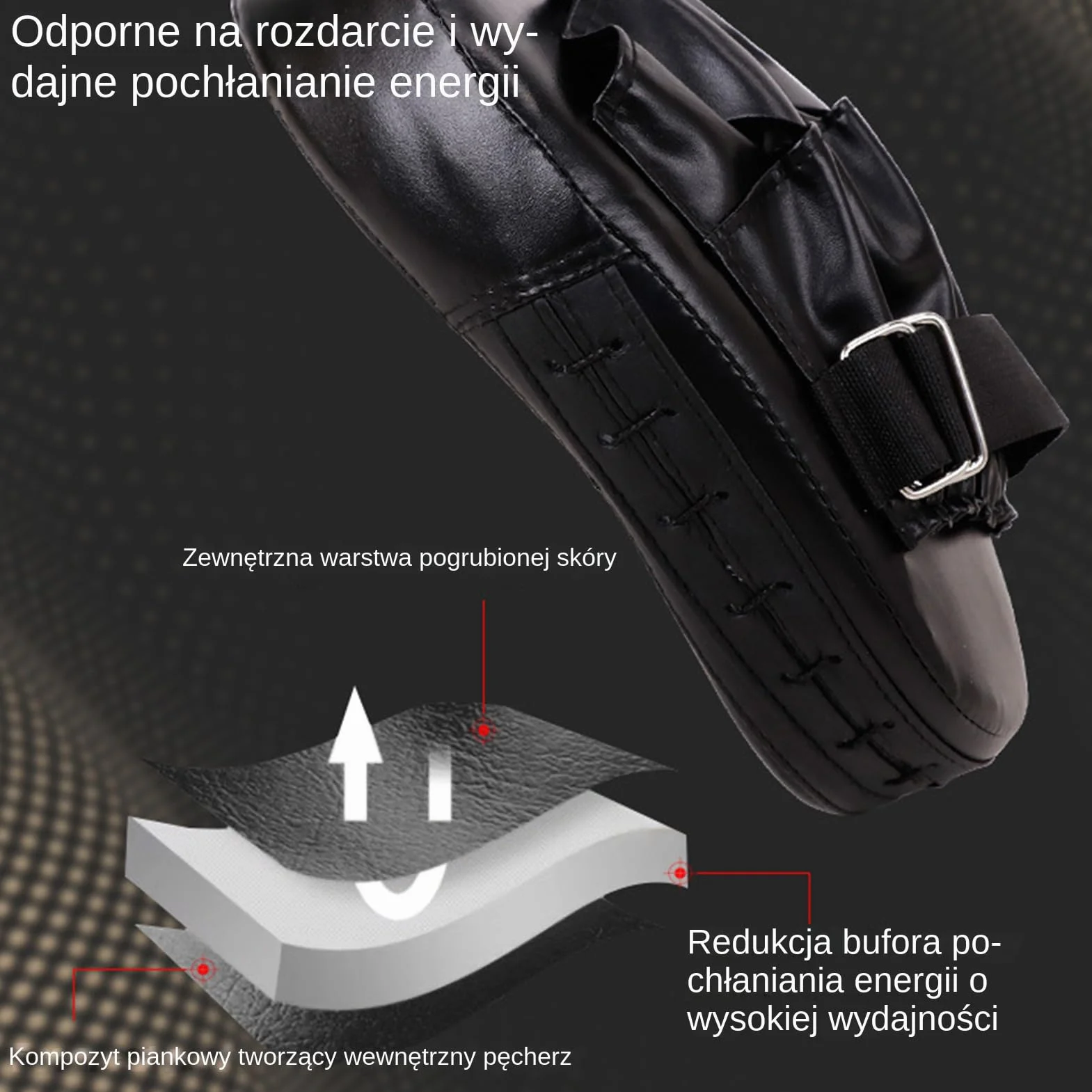 Boxing Pads, Mma Mitts, Kick Shield, Shock-Absorbing Curved Design, Pu Leather Durable Build, Training for Adults Kids Martial Arts, Martial Training, 10x7x2