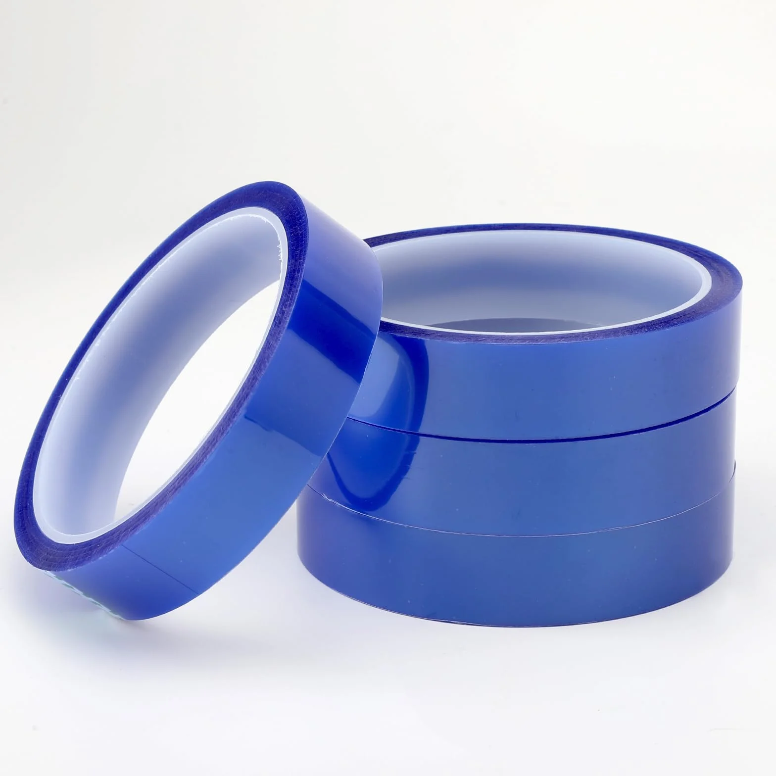 DAWRIS taśma klejąca odporna na wysokie temperatury 20 mm x 33 m 4 rolki niebieska