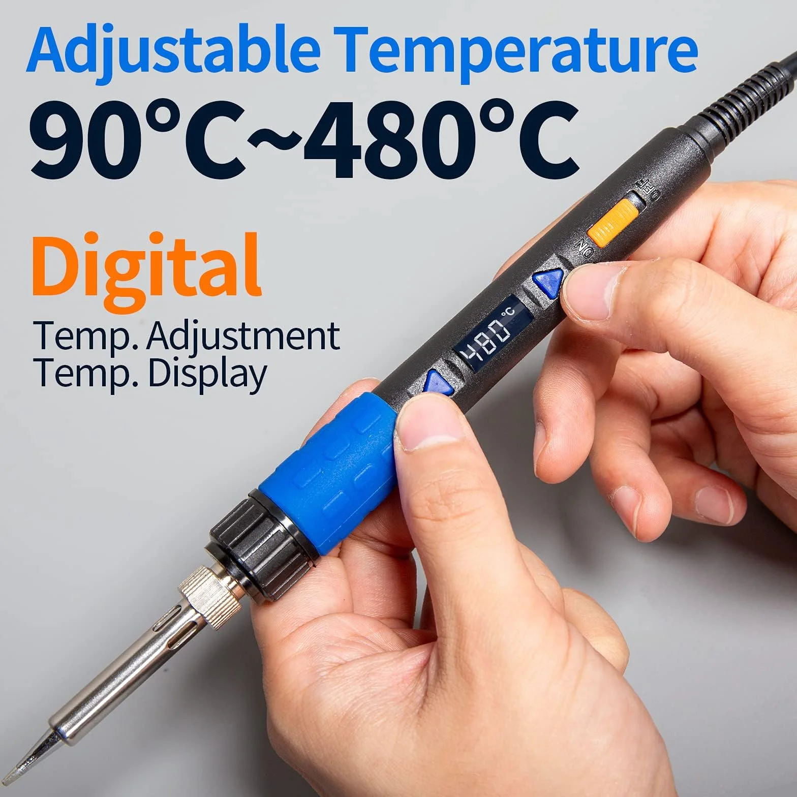 YIHUA 928D-III Przenośny zestaw cyfrowej lutownicy z regulacją temperatury LED