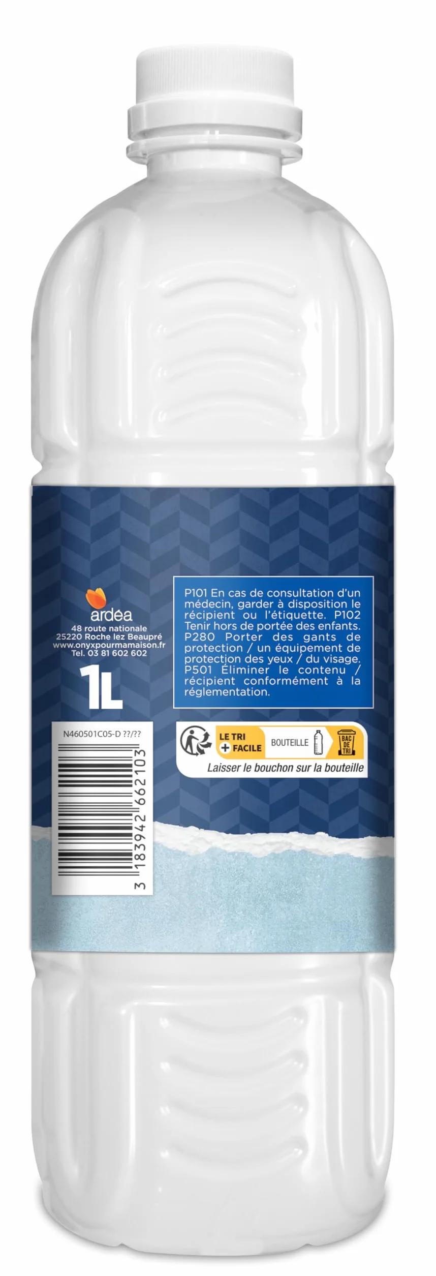 Onyx Ściągacz do tapet 1L - Do usuwania tapet, rozpuszcza kleje, niski zapach, francuska produkcja