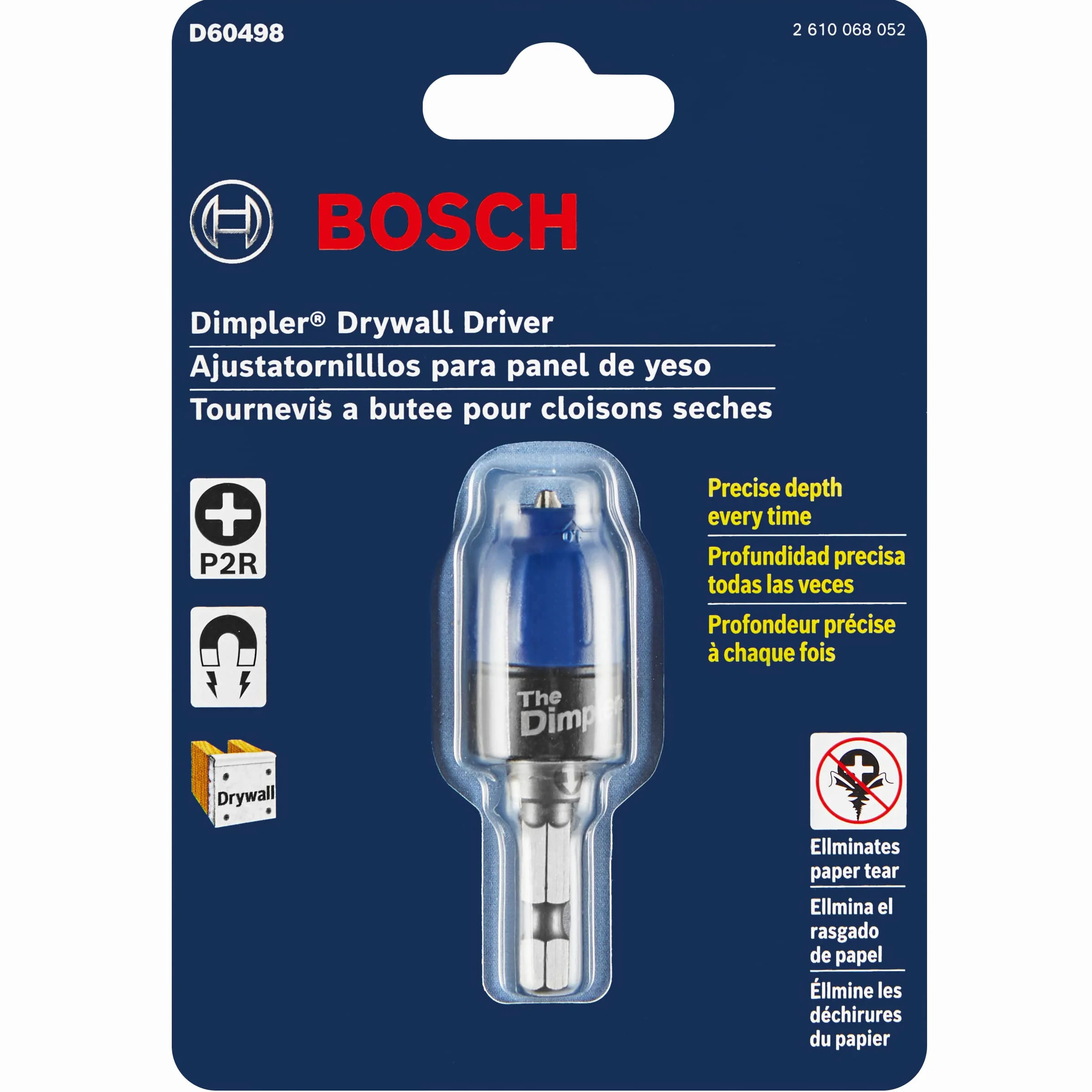 BOSCH D60498 zestaw śrub do płyt kartonowo-gipsowych