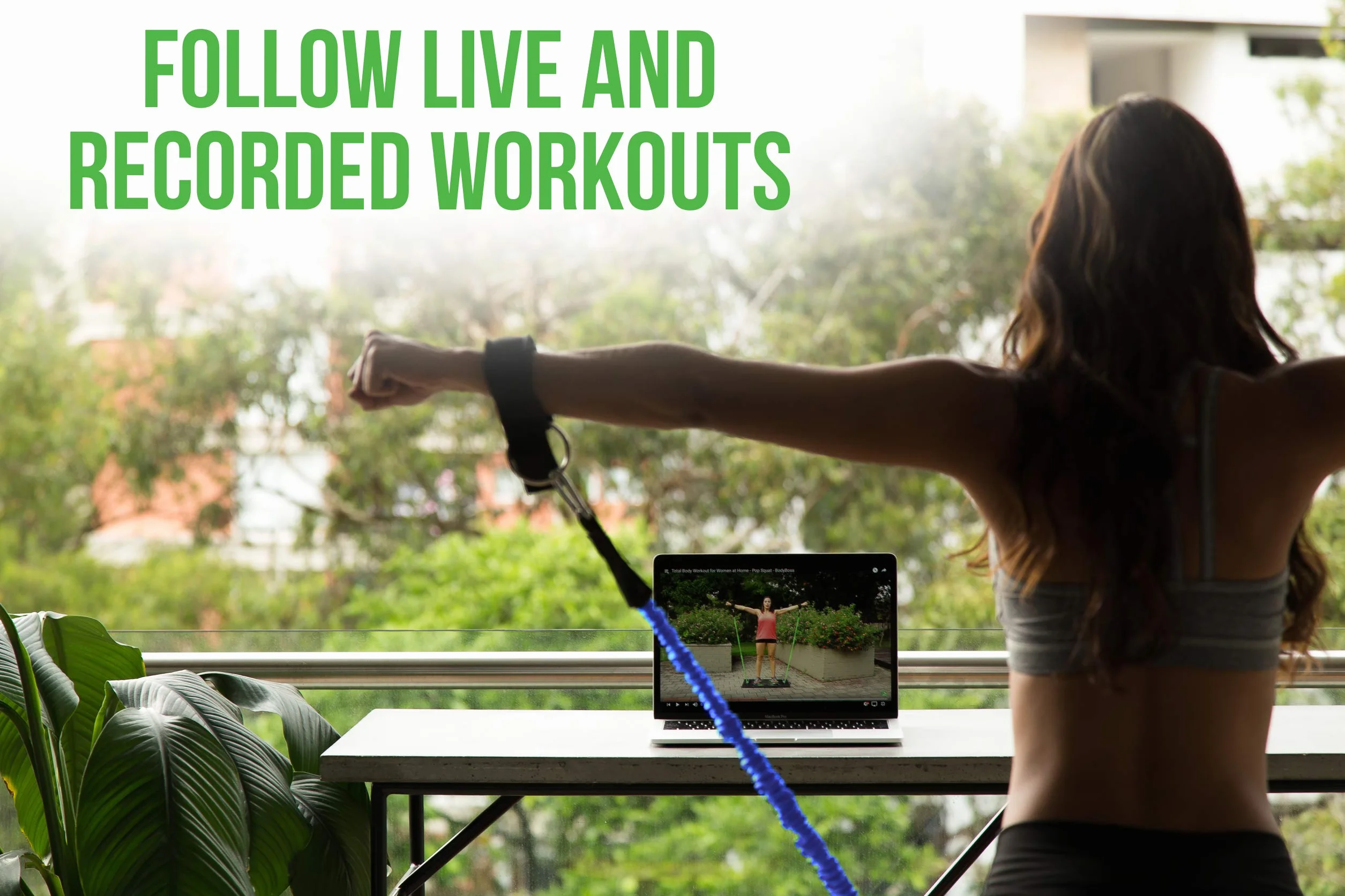 BodyBoss Home Gym 2.0 - W pełni przenośny pakiet ćwiczeń domowych na siłownię